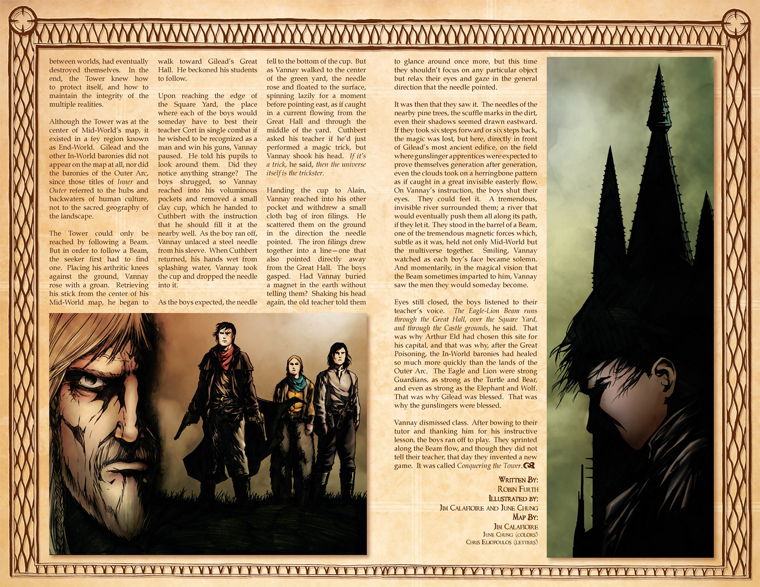 Read online Dark Tower: The Gunslinger Born comic -  Issue #1 - 36