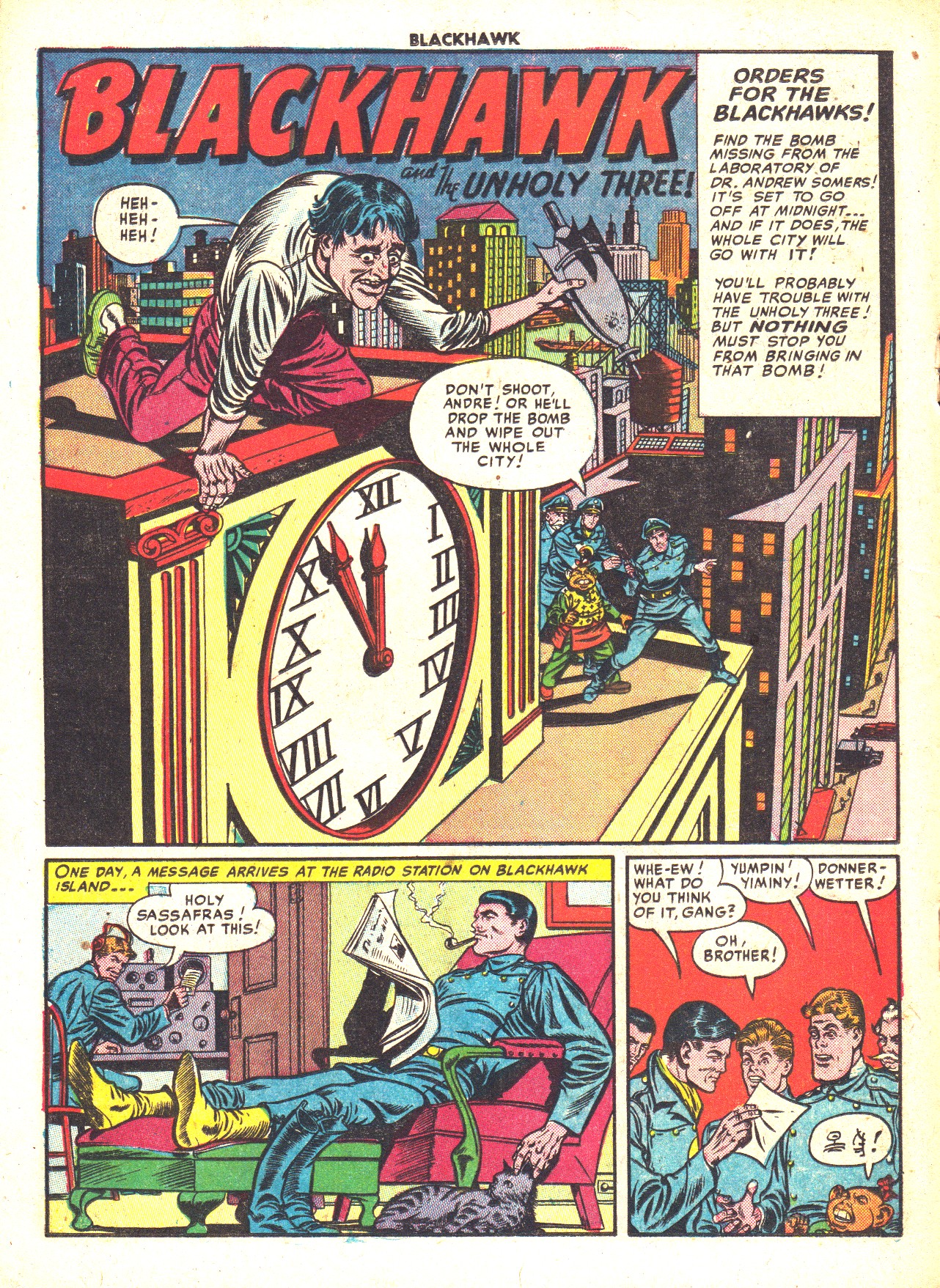 Read online Blackhawk (1957) comic -  Issue #45 - 18