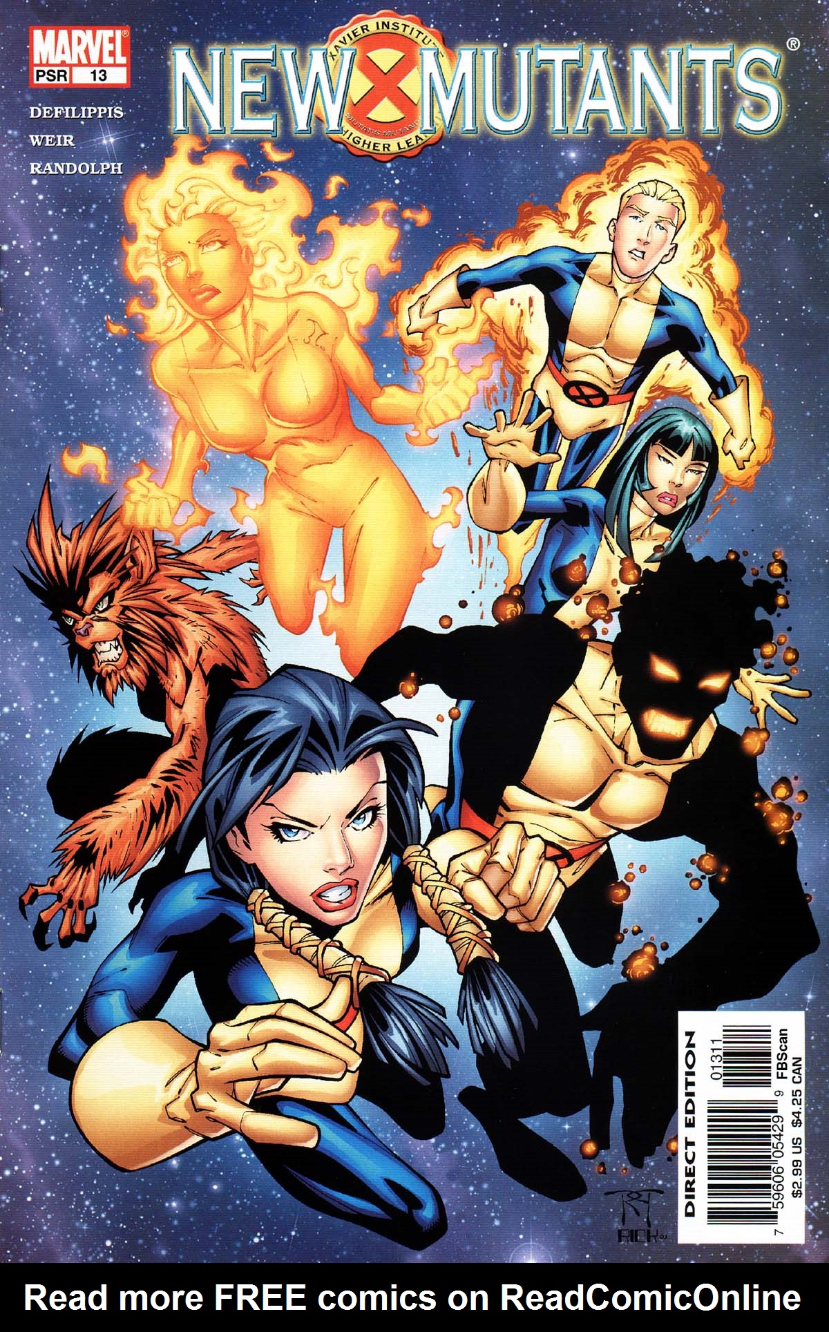 Read online New Mutants (2003) comic -  Issue #13 - 1