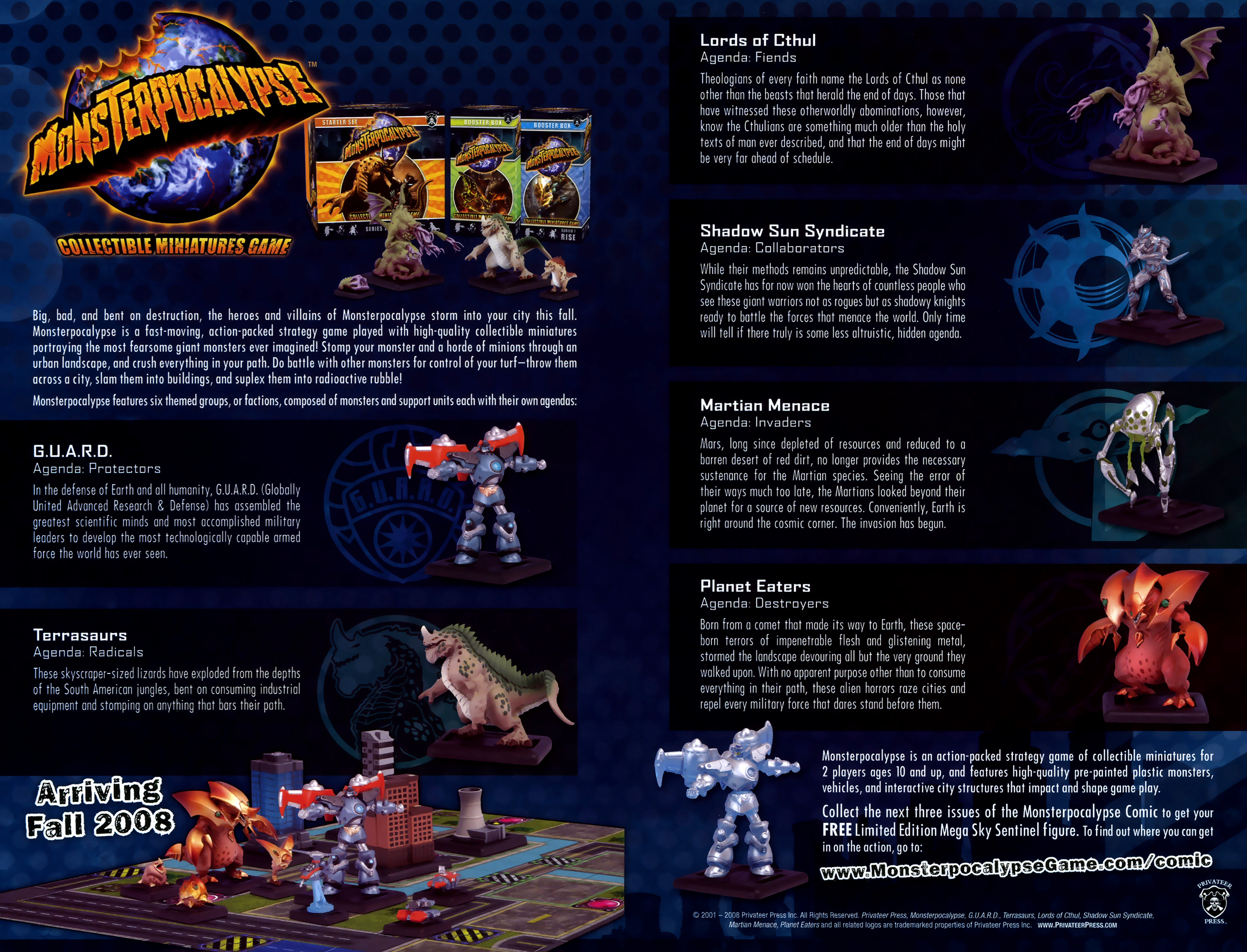 Read online Monsterpocalypse comic -  Issue #0 - 8