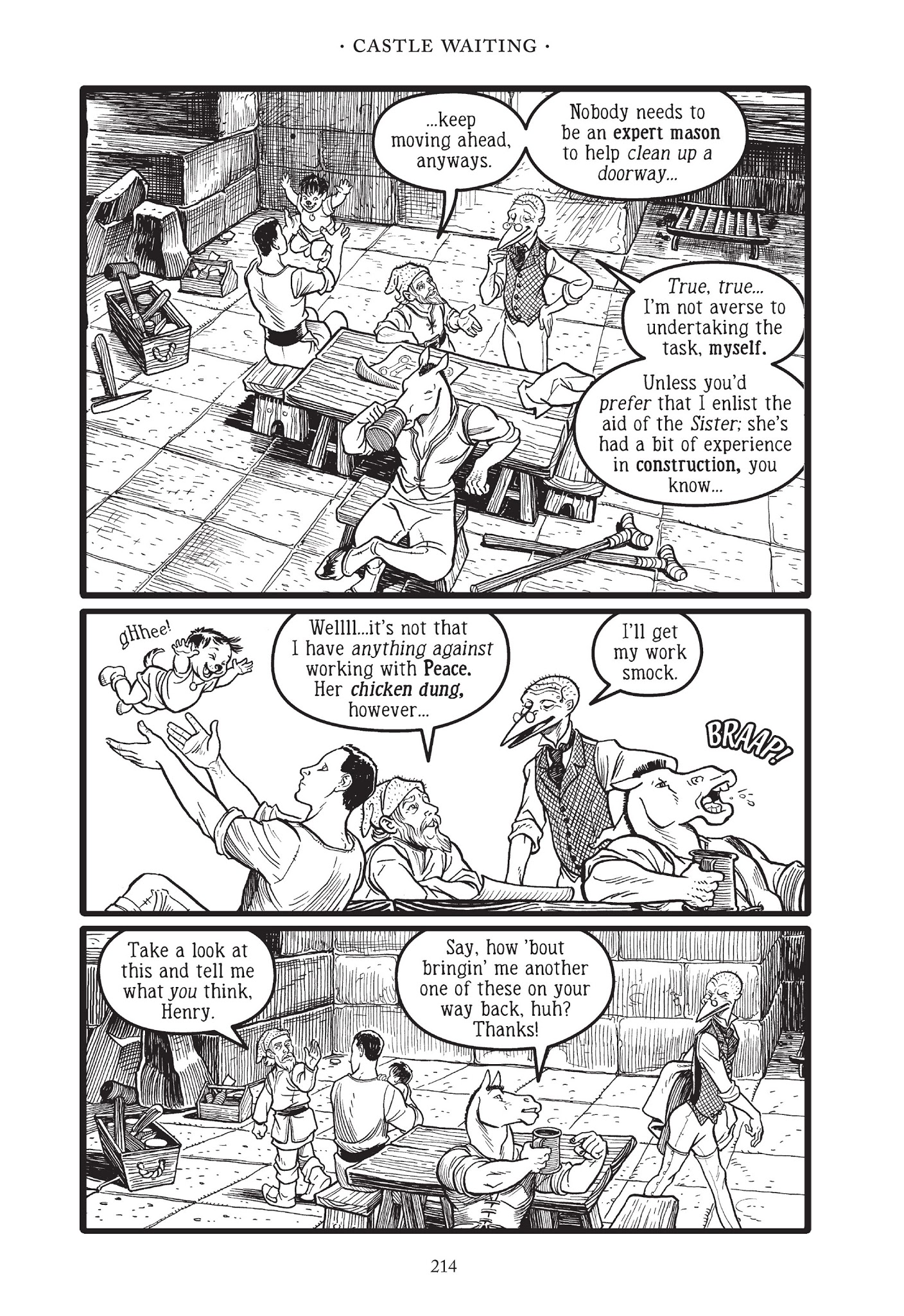 Read online Castle Waiting comic -  Issue # TPB 2 - 207