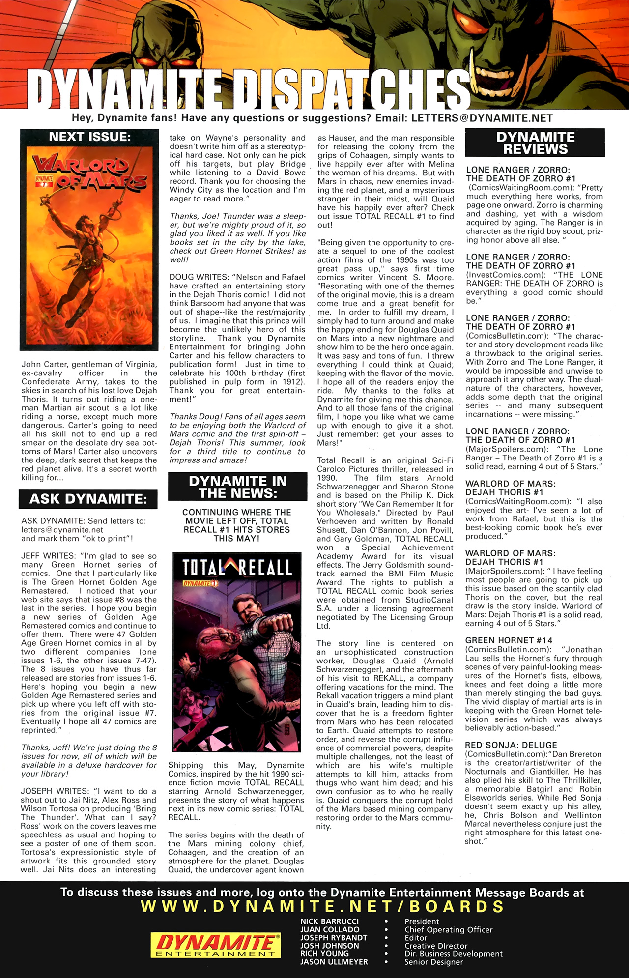 Read online Warlord of Mars comic -  Issue #6 - 27