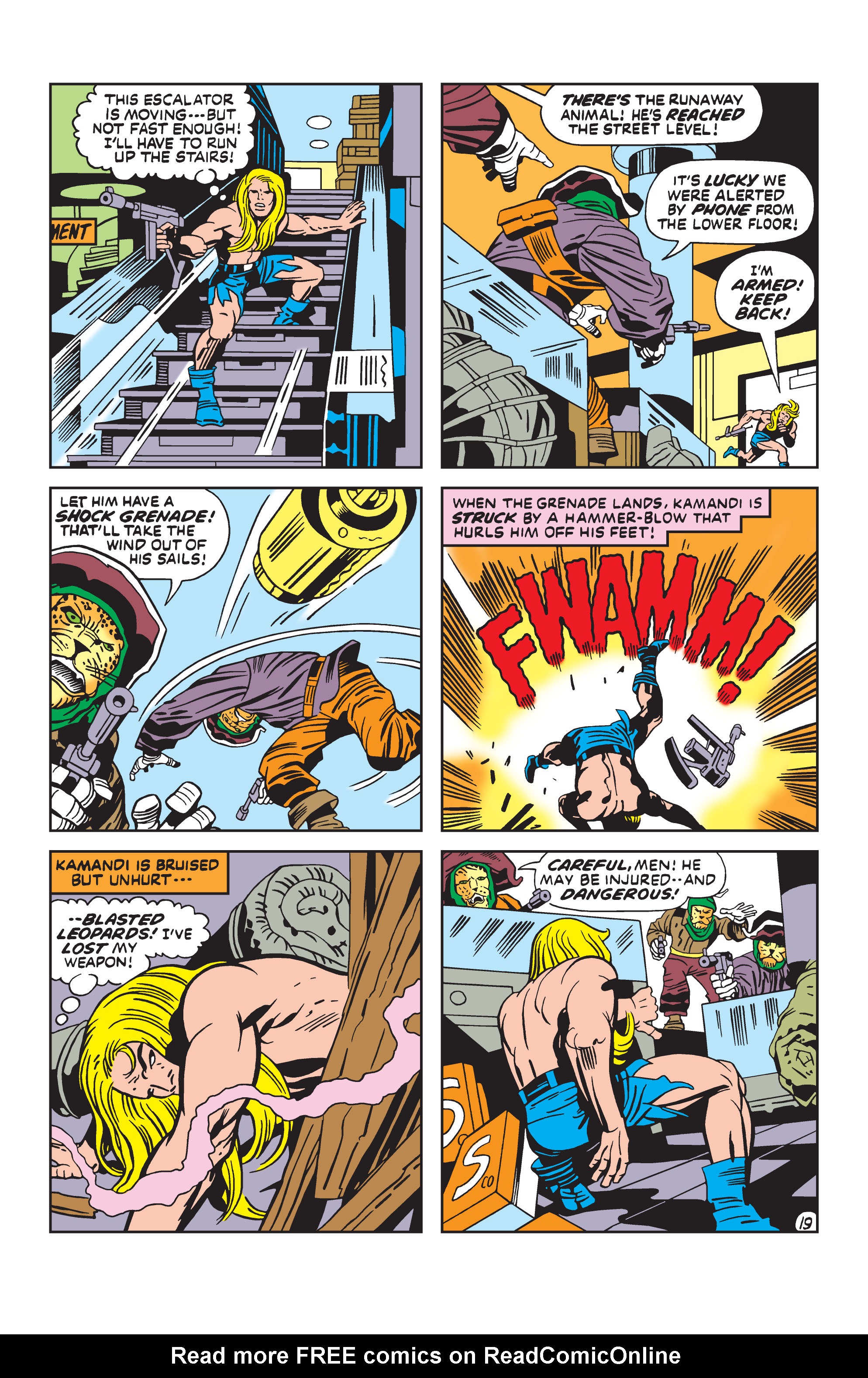 Read online Kamandi, The Last Boy On Earth comic -  Issue #12 - 20