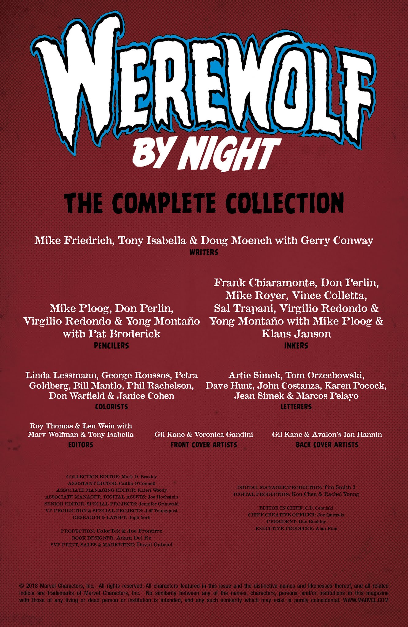 Read online Werewolf By Night: The Complete Collection comic -  Issue # TPB 2 (Part 1) - 2