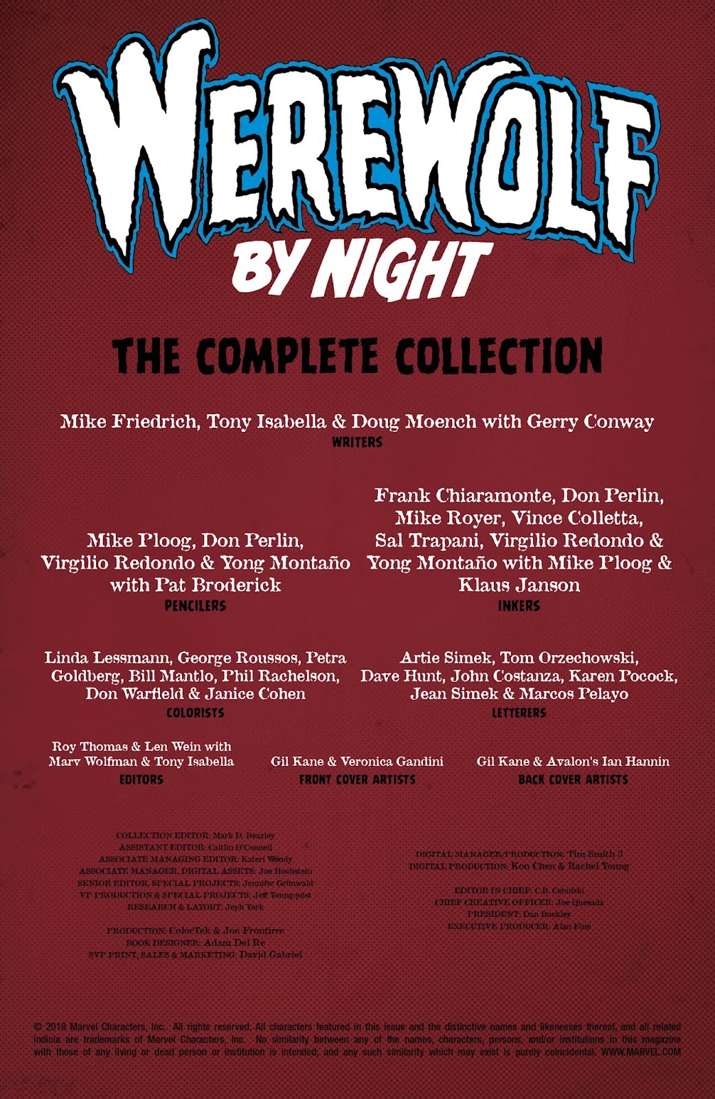 Werewolf By Night: The Complete Collection issue TPB 2 (Part 1) - Page 2