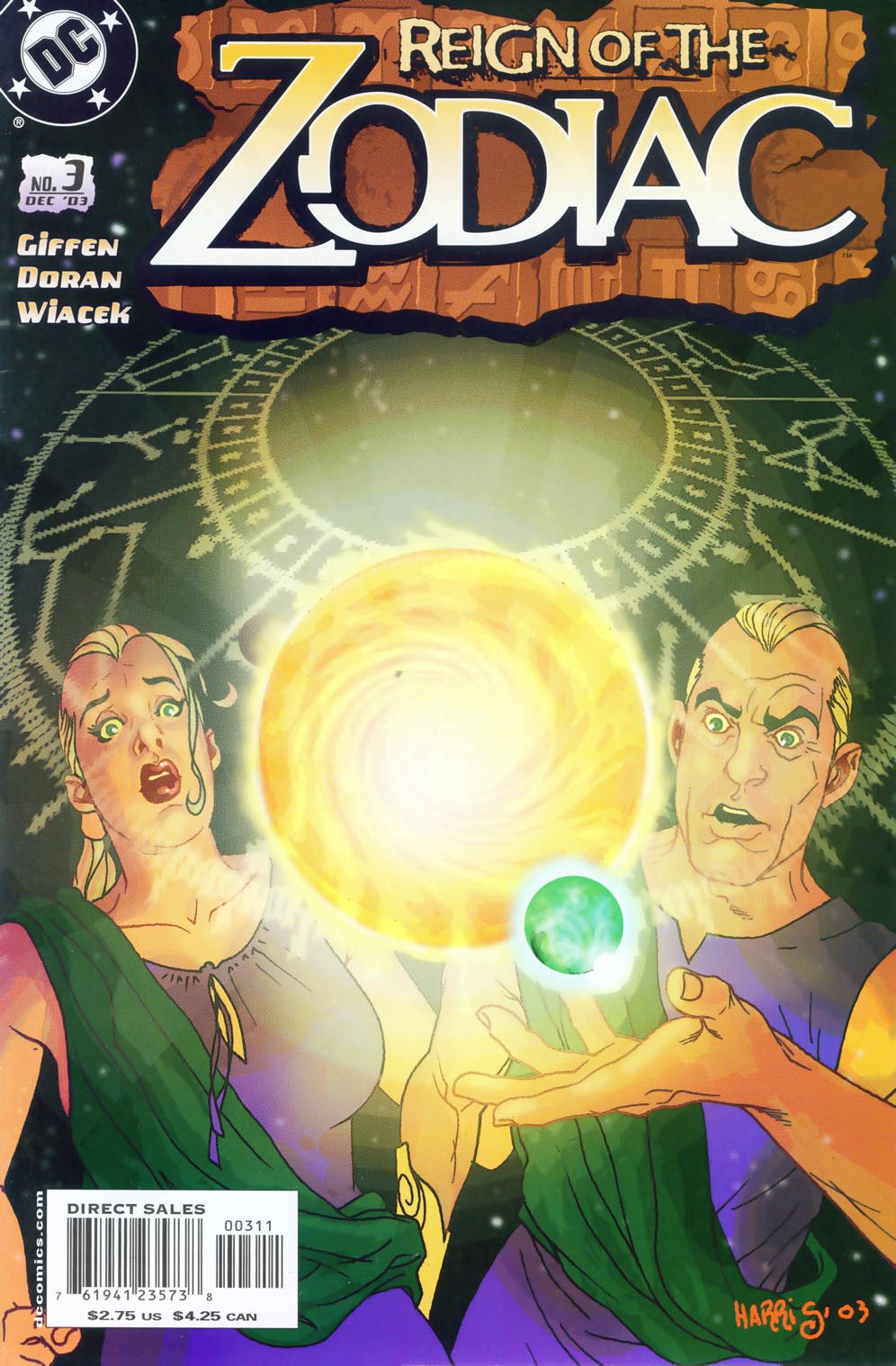 Read online Reign of the Zodiac comic -  Issue #3 - 3