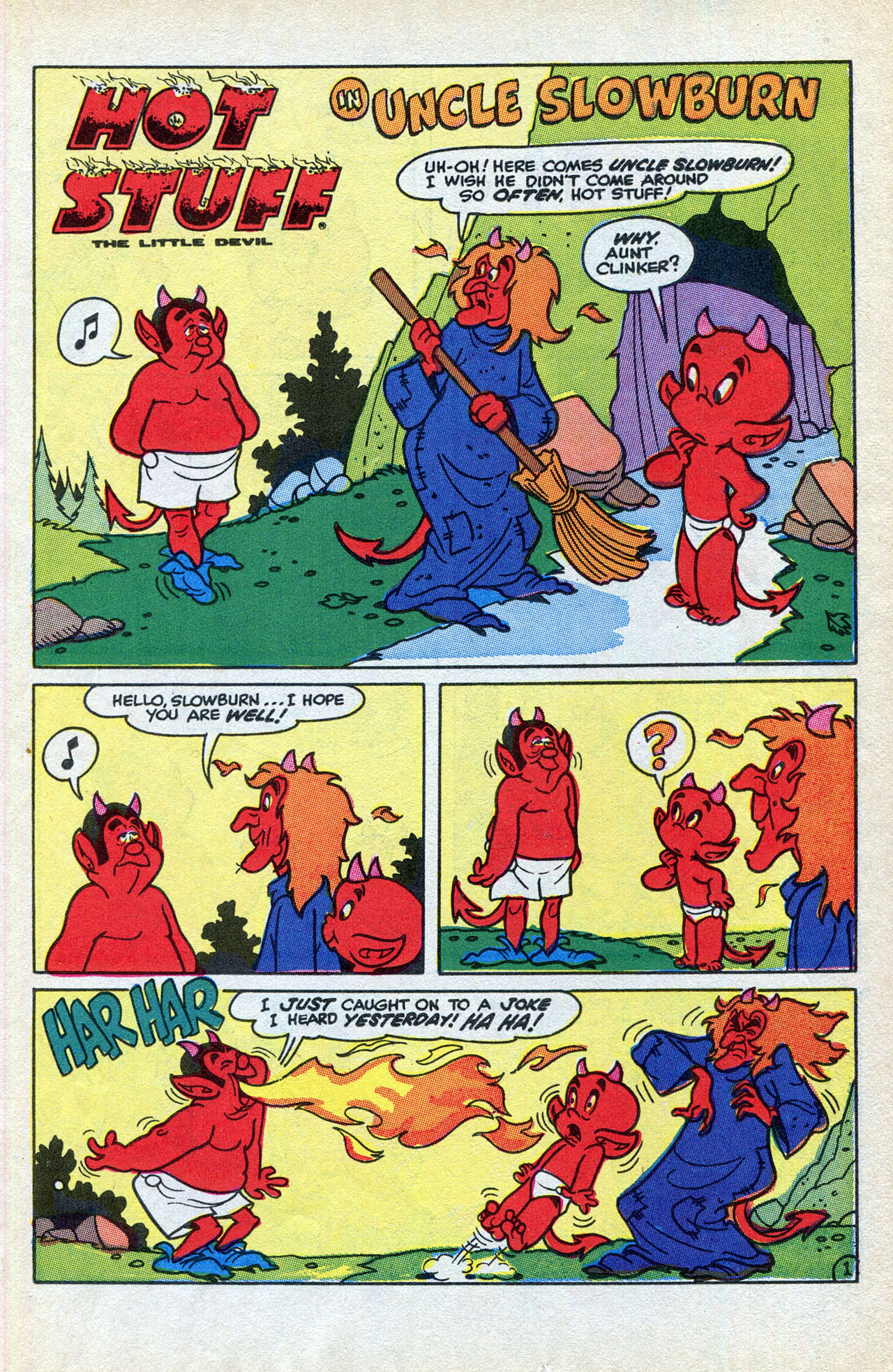 Read online Hot Stuff, the Little Devil comic -  Issue #177 - 21