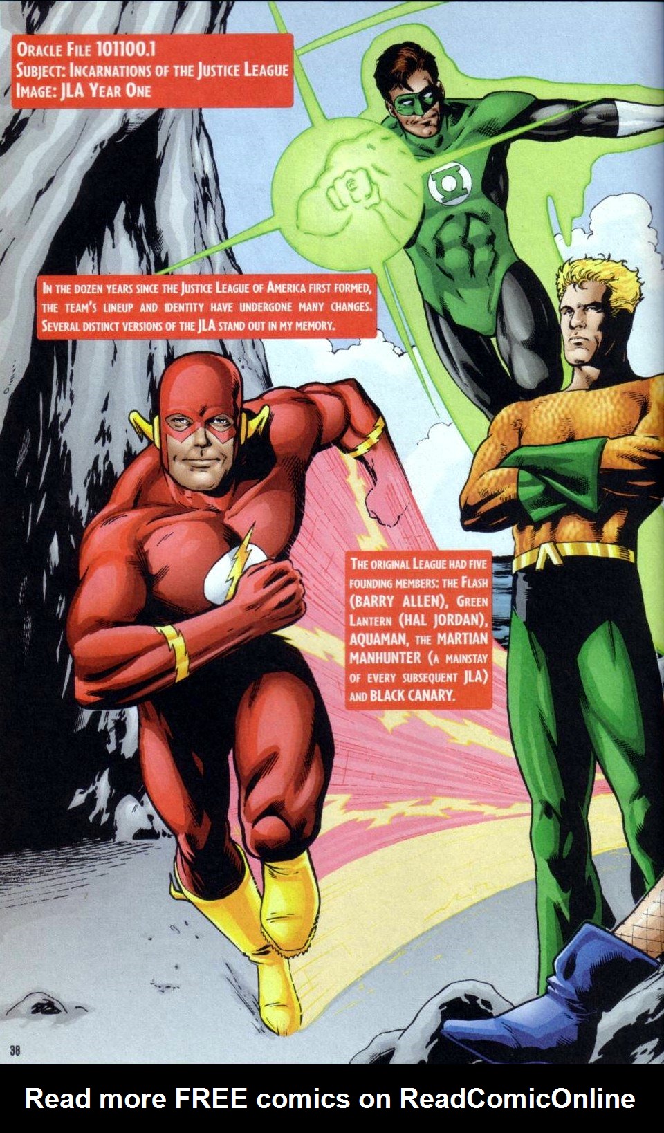 Read online JLA Secret Files comic -  Issue #3 - 36