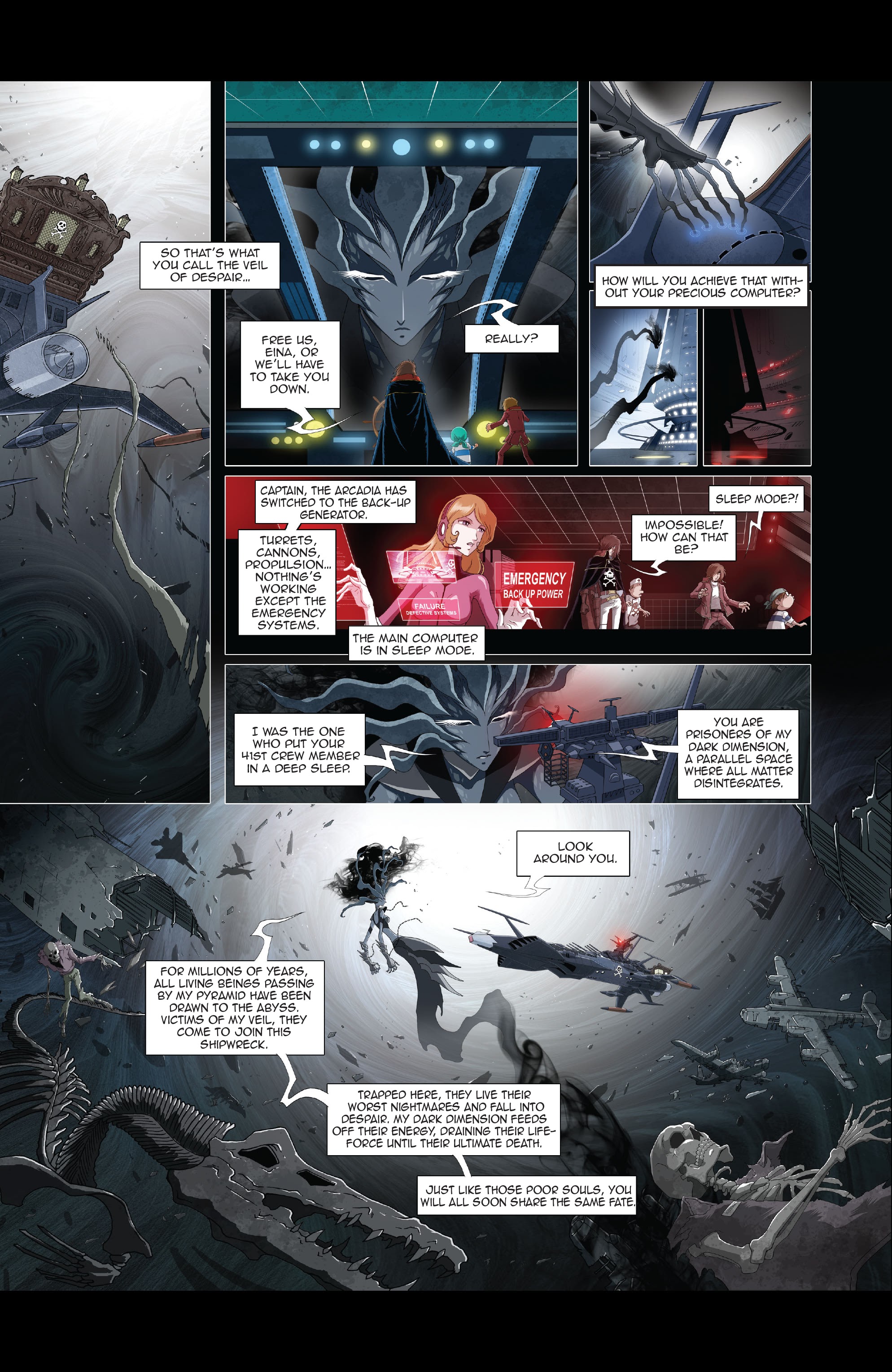 Read online Space Pirate Captain Harlock comic -  Issue #4 - 6