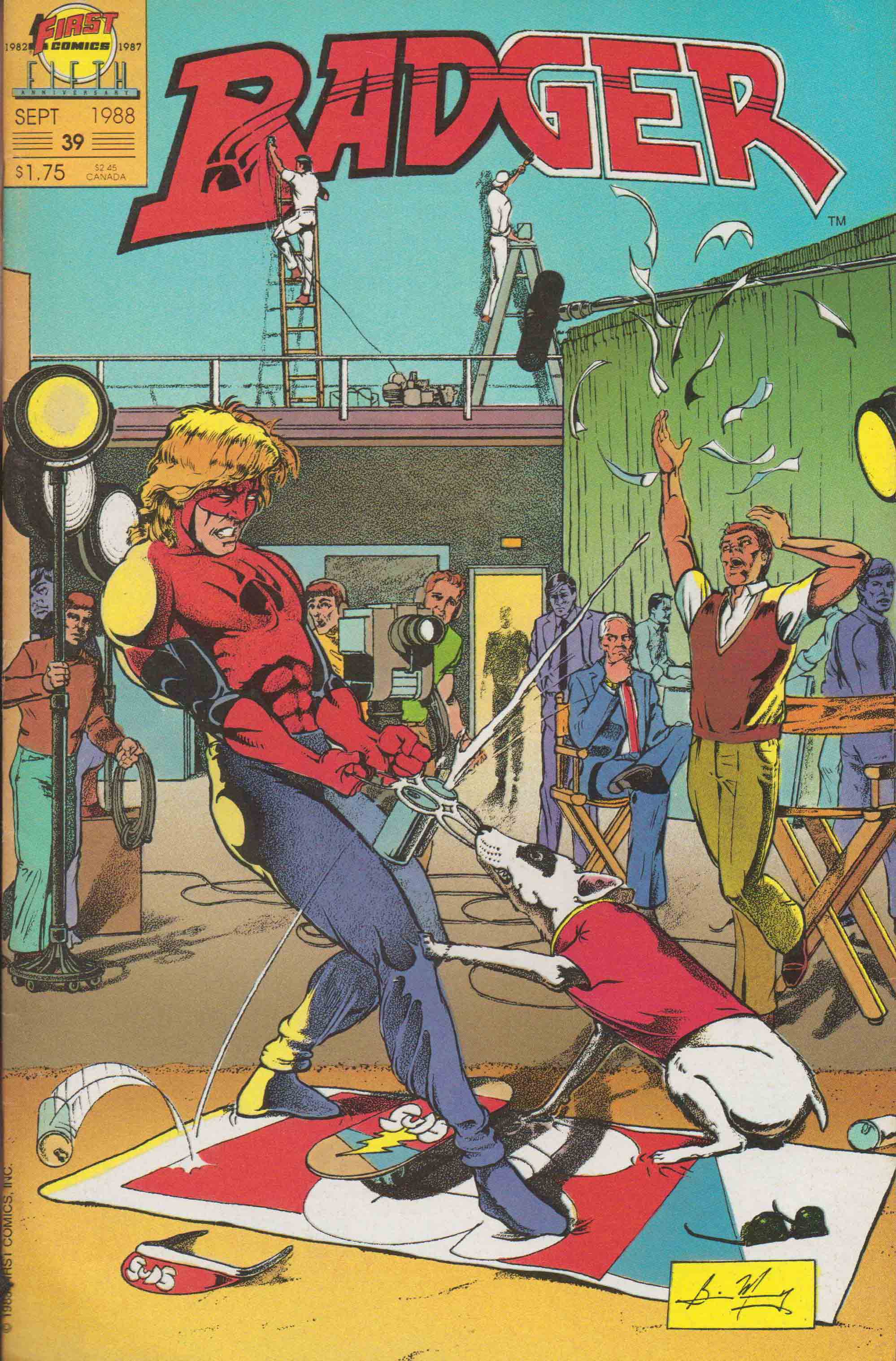 Read online The Badger comic -  Issue #39 - 1