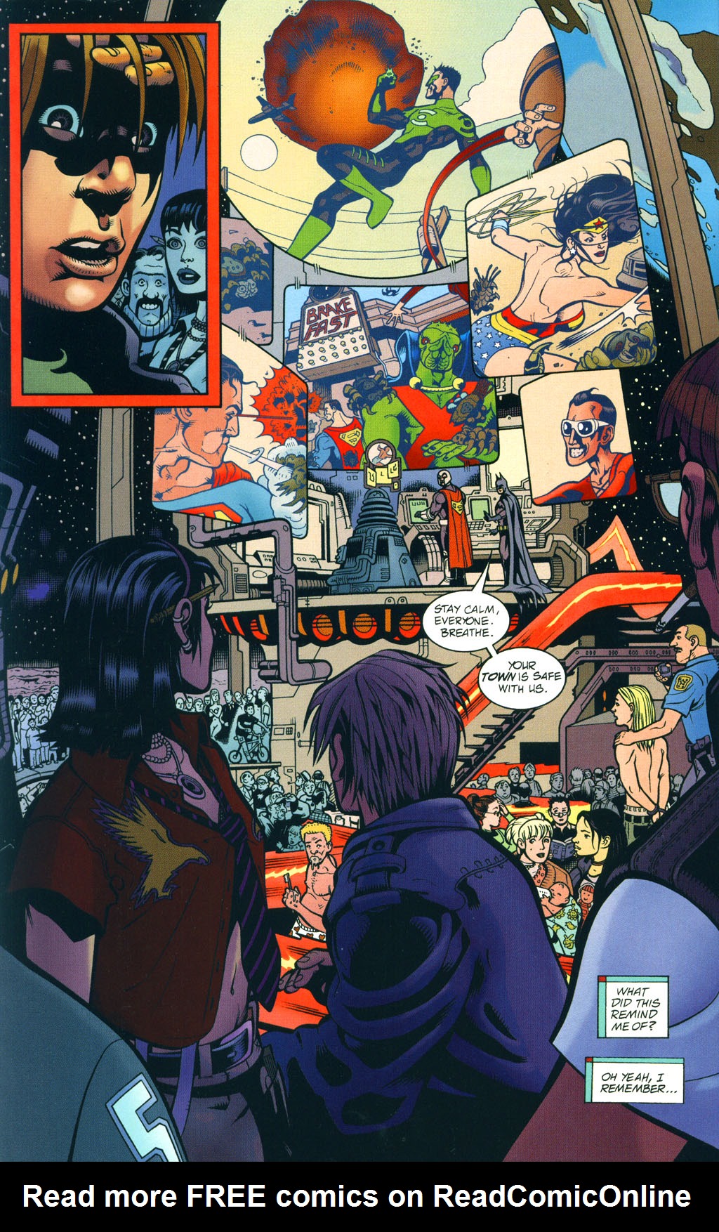 Read online JLA: Welcome to the Working Week comic -  Issue # Full - 8