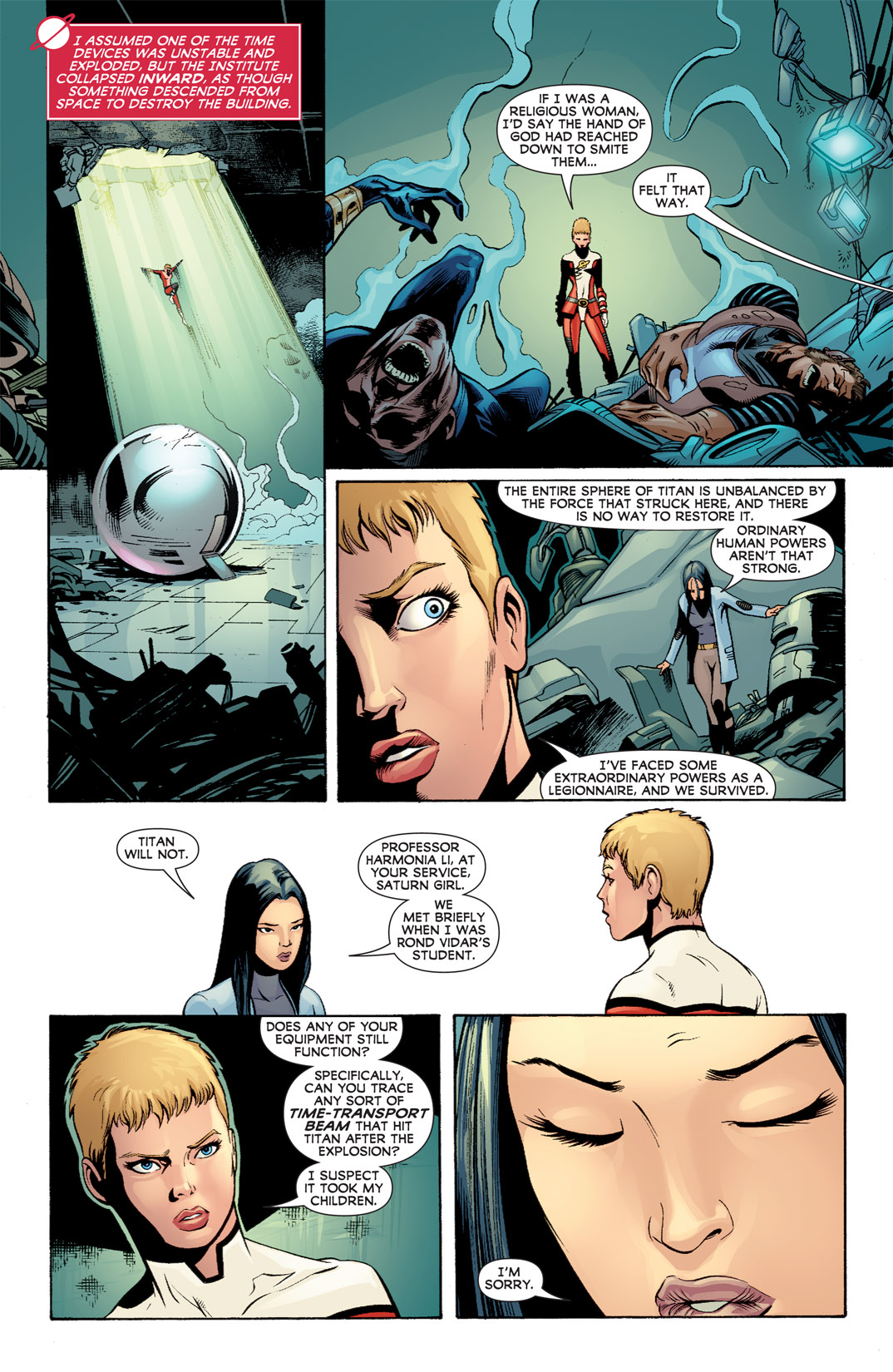 Read online Legion of Super-Heroes (2010) comic -  Issue #1 - 32