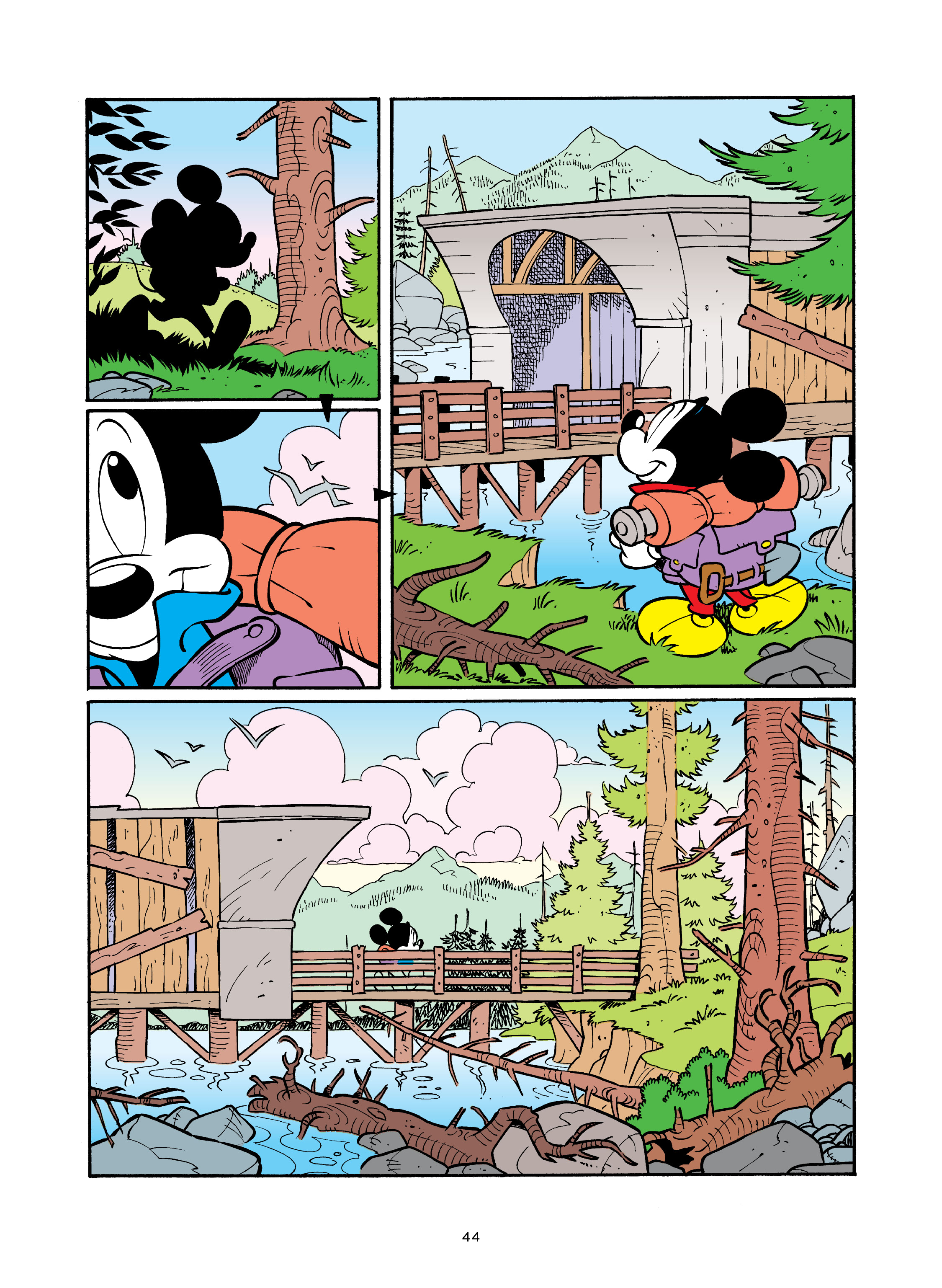 Read online Walt Disney's Mickey and Donald: "For Whom the Doorbell Tolls" and Other Tales Inspired by Hemingway comic -  Issue # TPB (Part 1) - 45