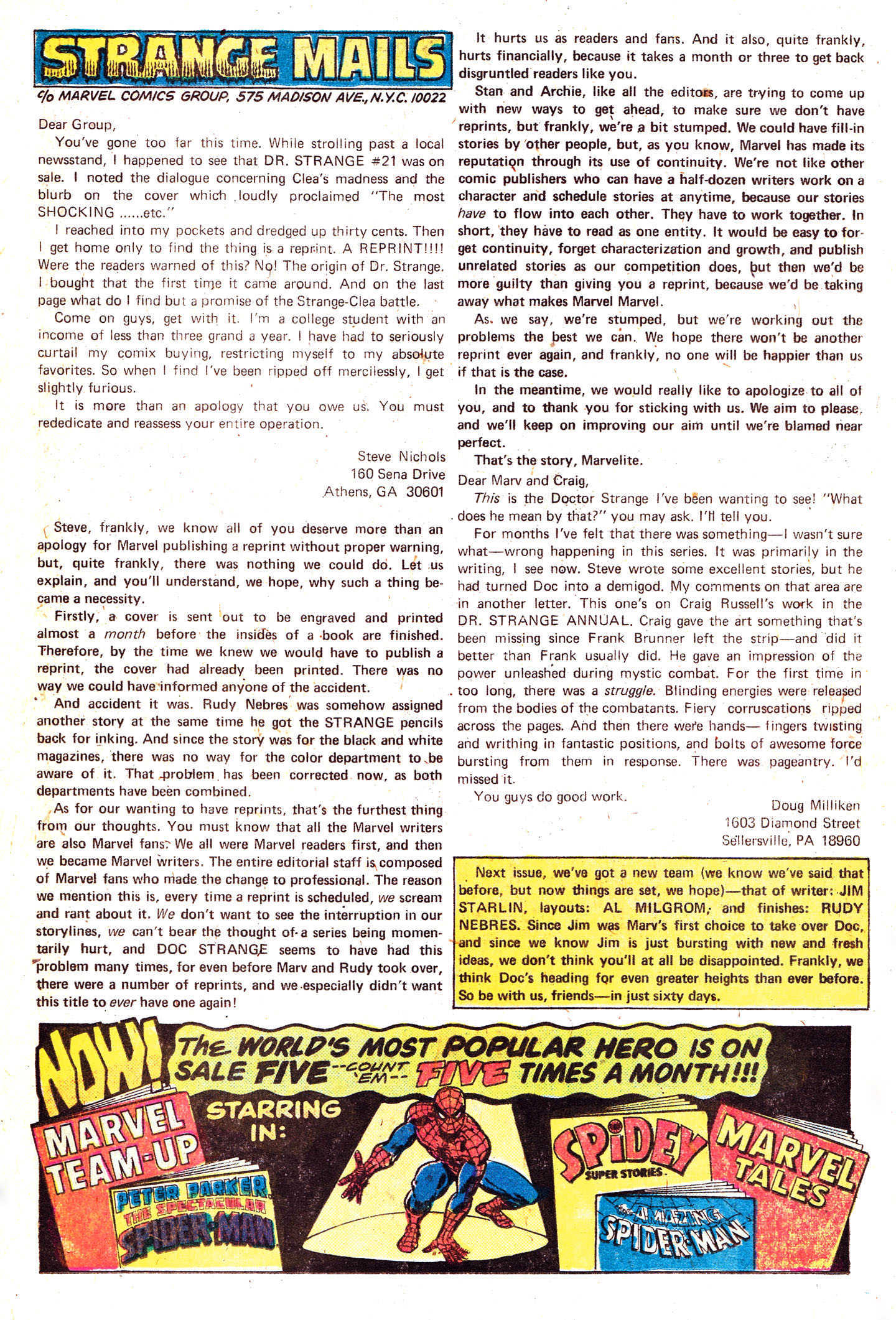 Read online Doctor Strange (1974) comic -  Issue #23 - 21