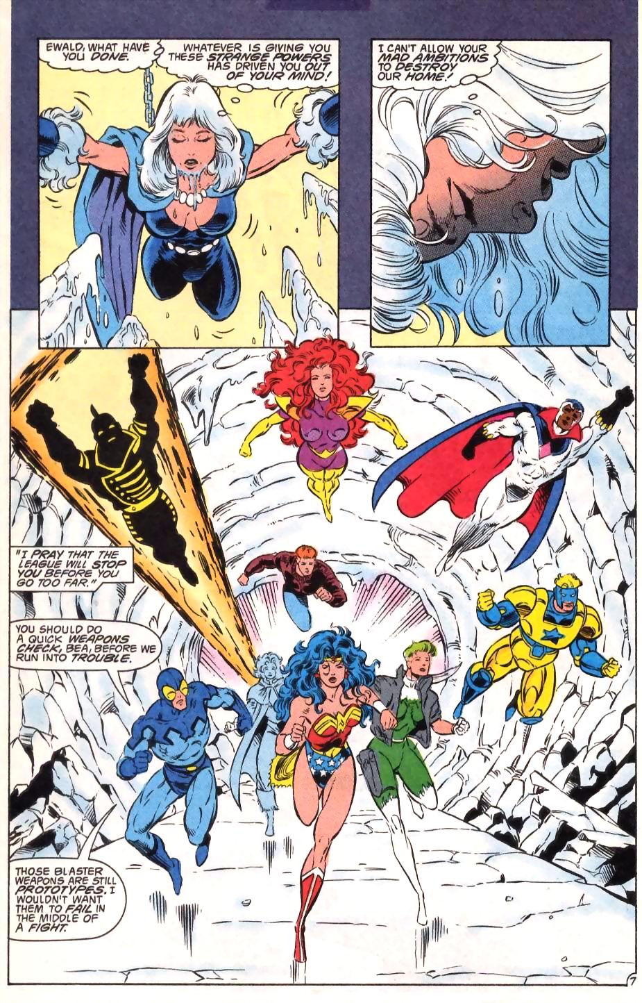 Read online Justice League America comic -  Issue #84 - 8