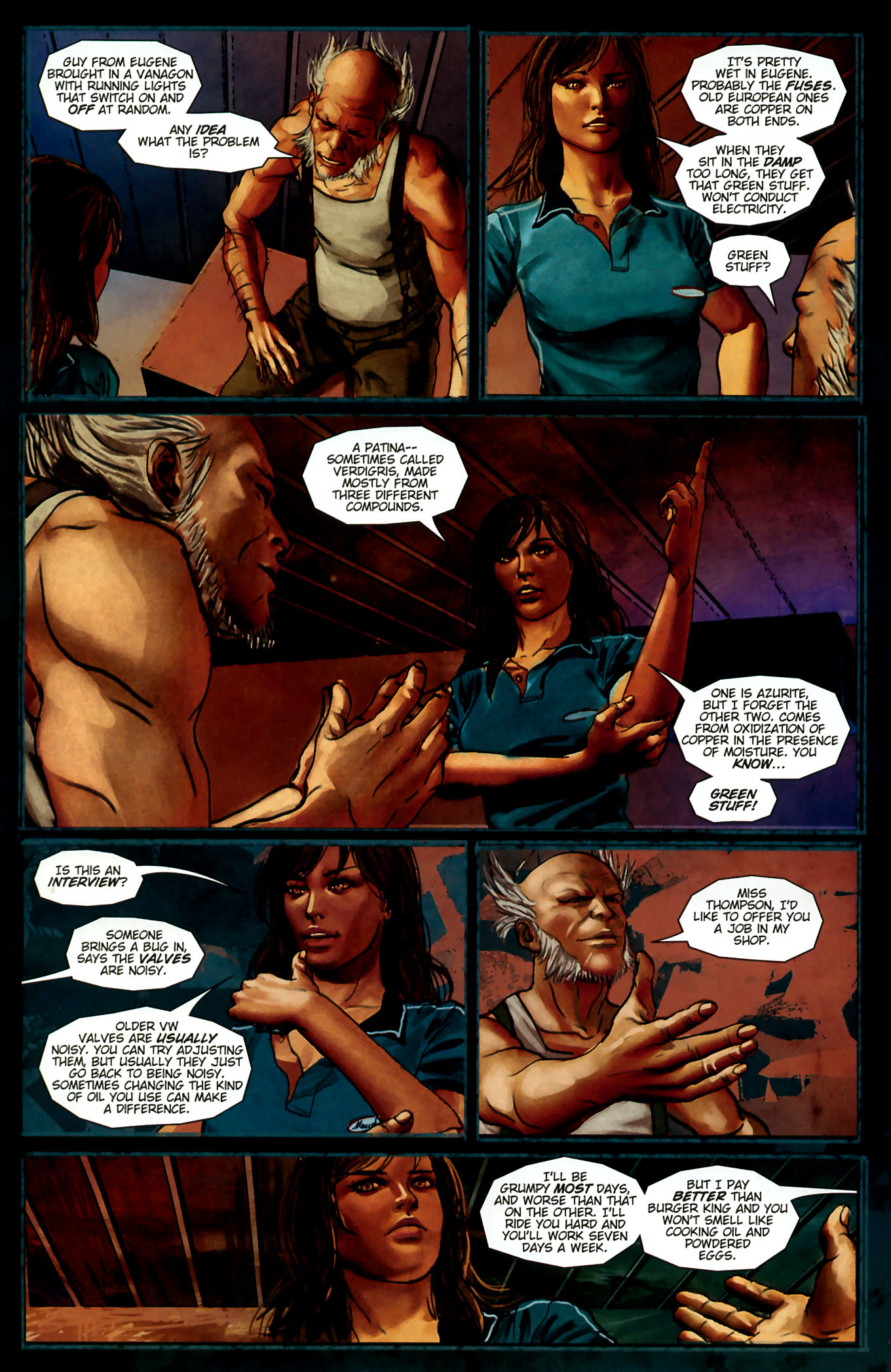 Read online Patricia Briggs' Mercy Thompson:  Homecoming comic -  Issue #4 - 12