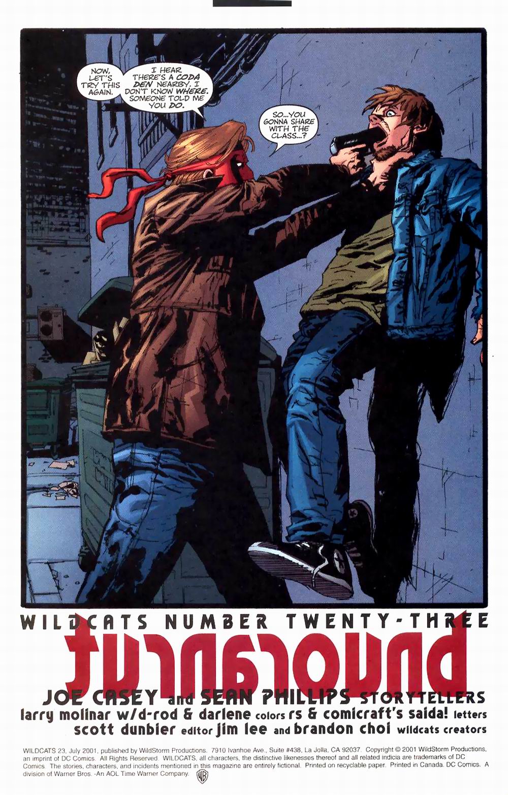 Wildcats (1999) Issue #23 #24 - English 7