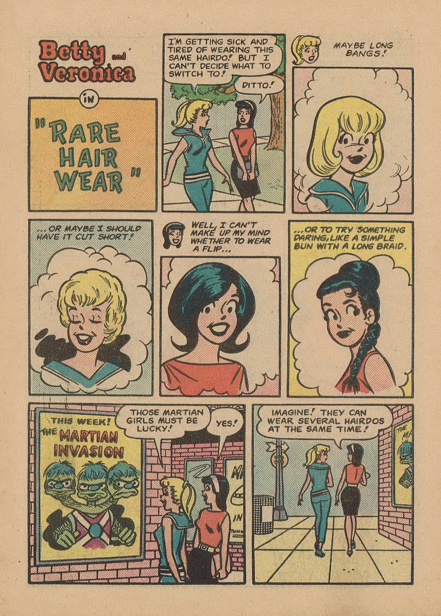 Read online Betty and Veronica Digest Magazine comic -  Issue #9 - 22