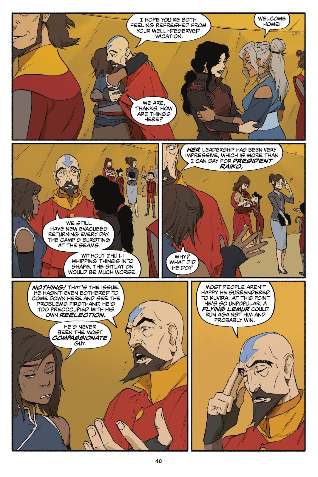 Nickelodeon The Legend of Korra – Turf Wars issue 1 - Page 41