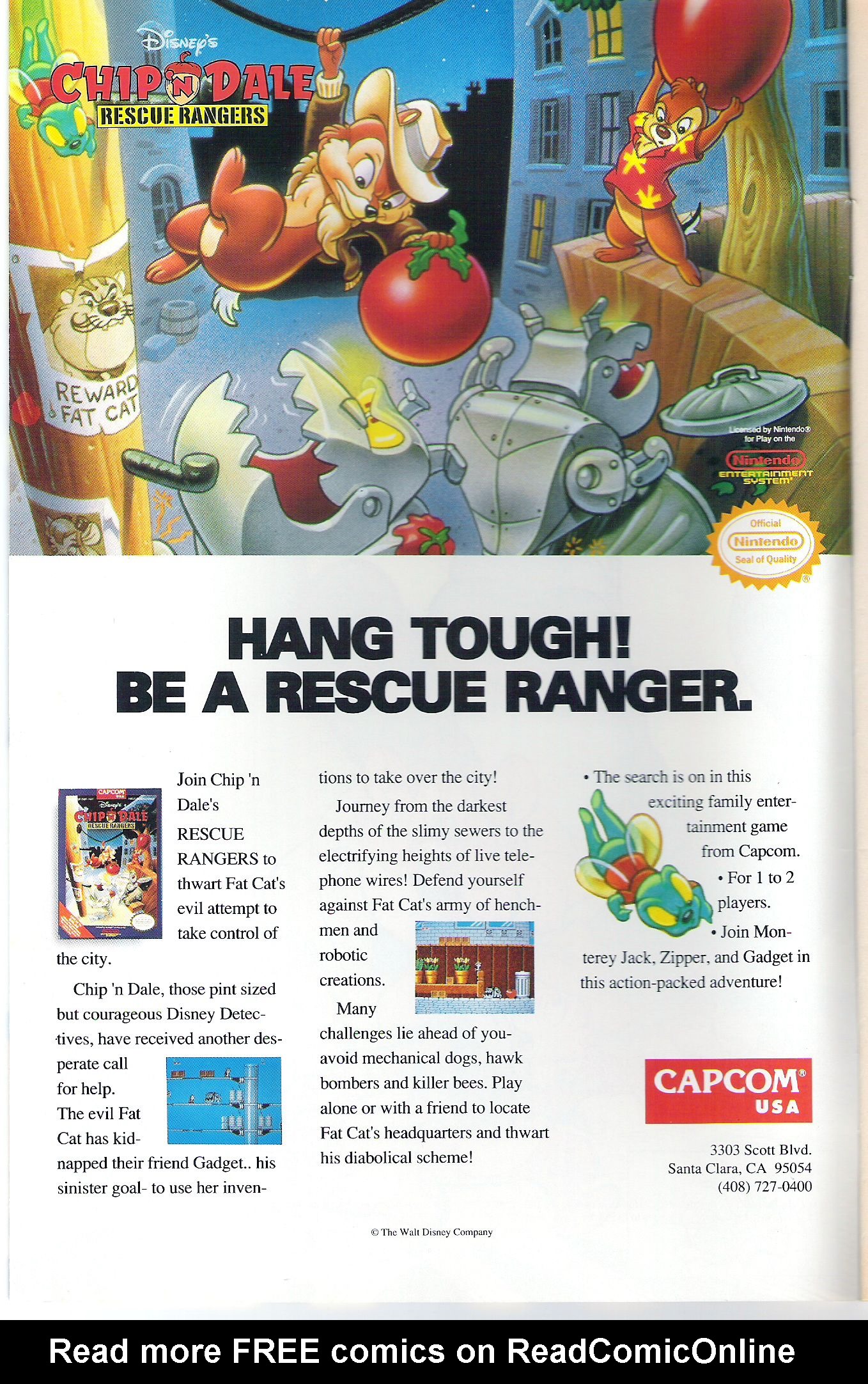 Read online Disney's Chip 'N Dale Rescue Rangers comic -  Issue #9 - 2