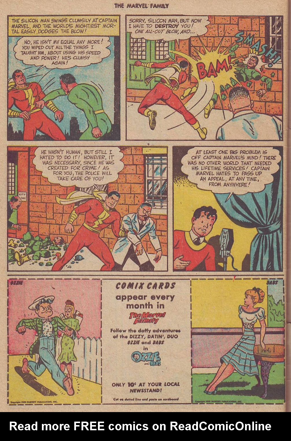 Read online The Marvel Family comic -  Issue #35 - 50
