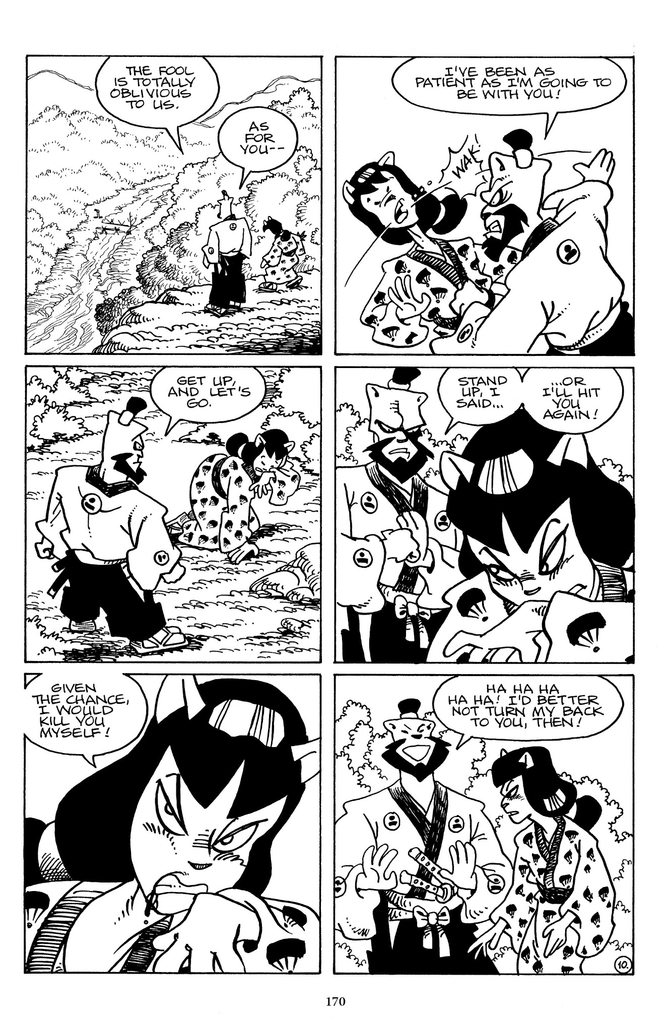 Read online The Usagi Yojimbo Saga comic -  Issue # TPB 6 - 169
