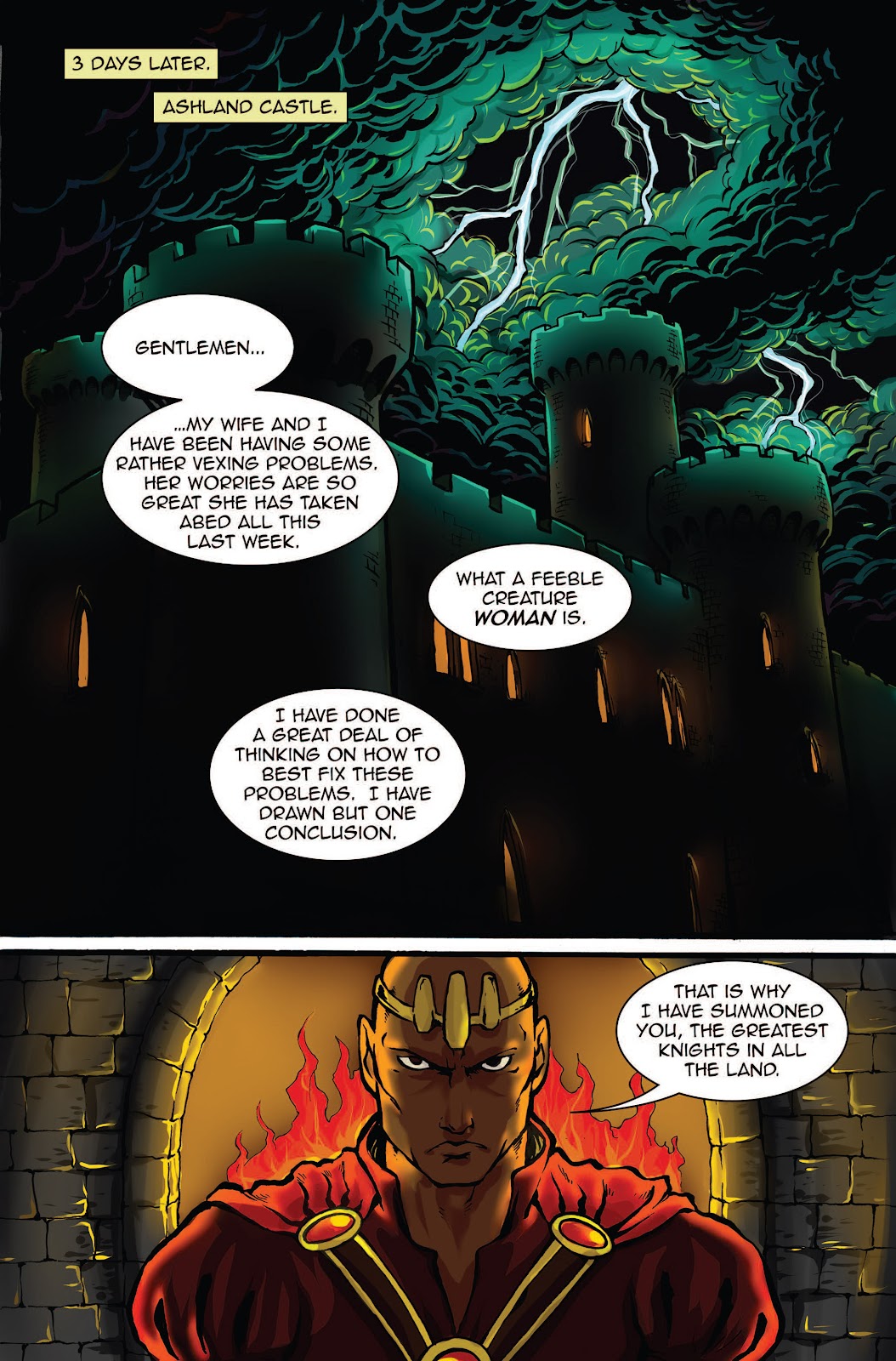<{ $series->title }} issue 1 - Page 1