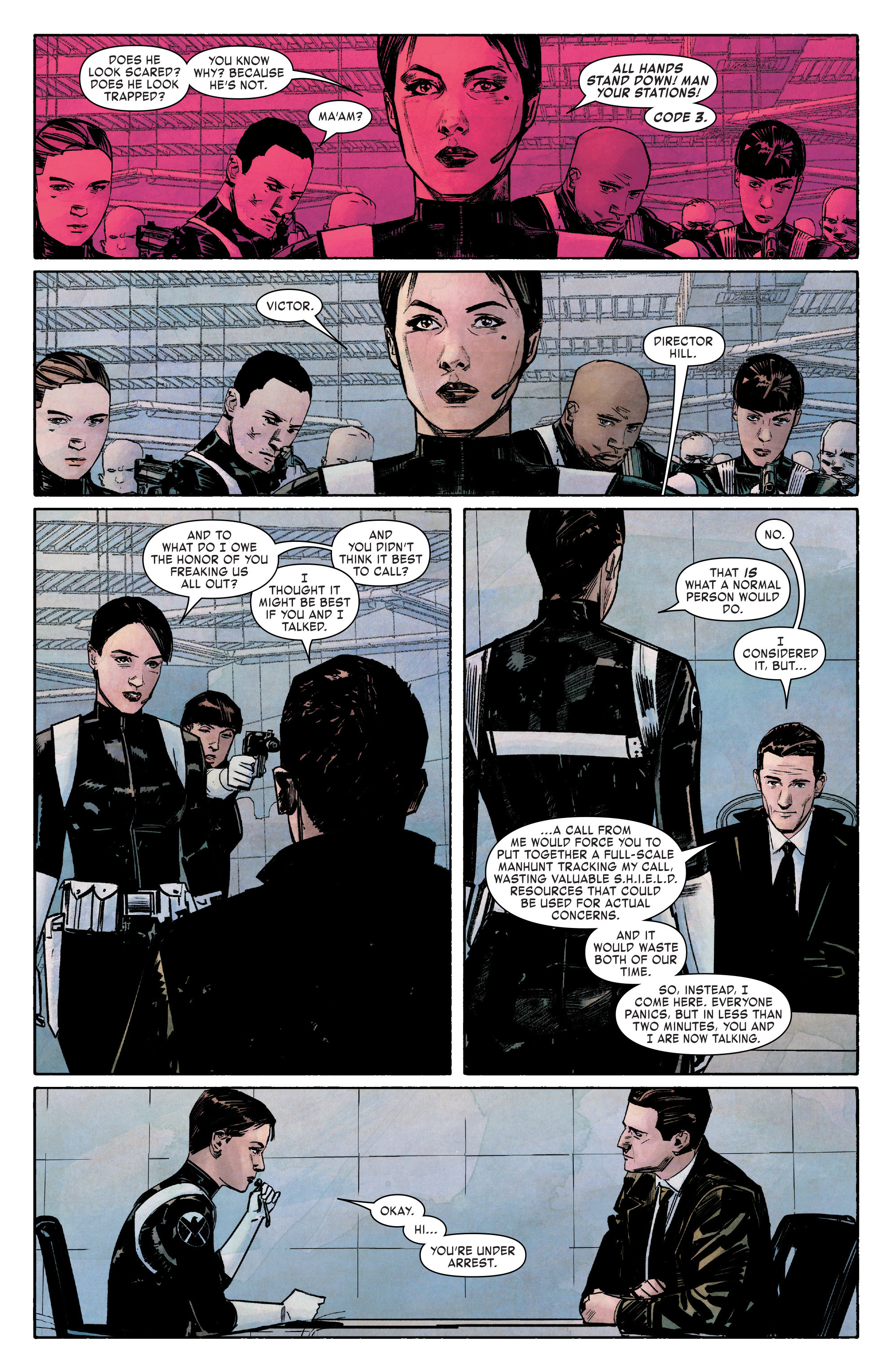 Read online Infamous Iron Man comic -  Issue #4 - 5