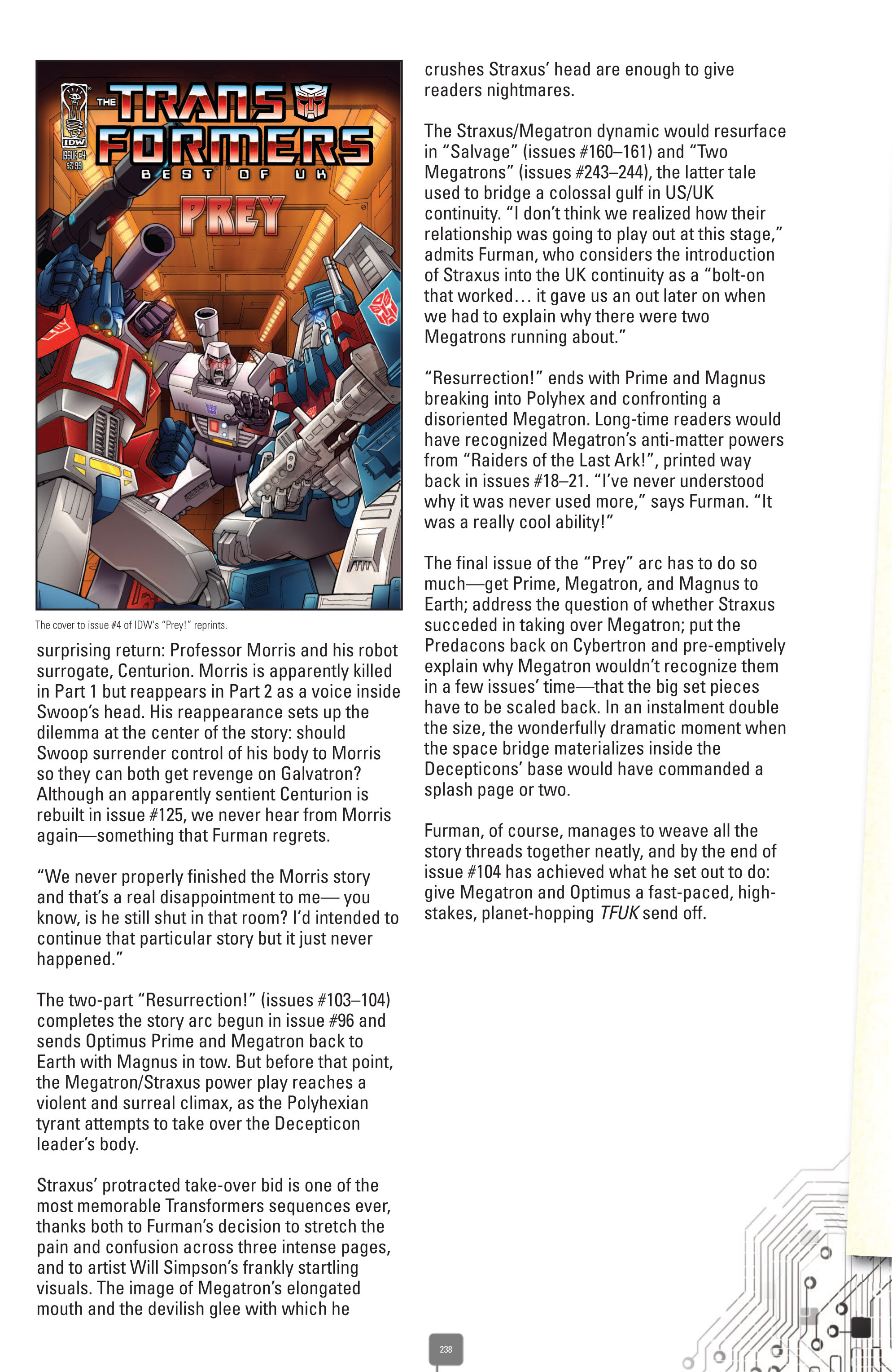Read online The Transformers Classics UK comic -  Issue # TPB 3 - 238