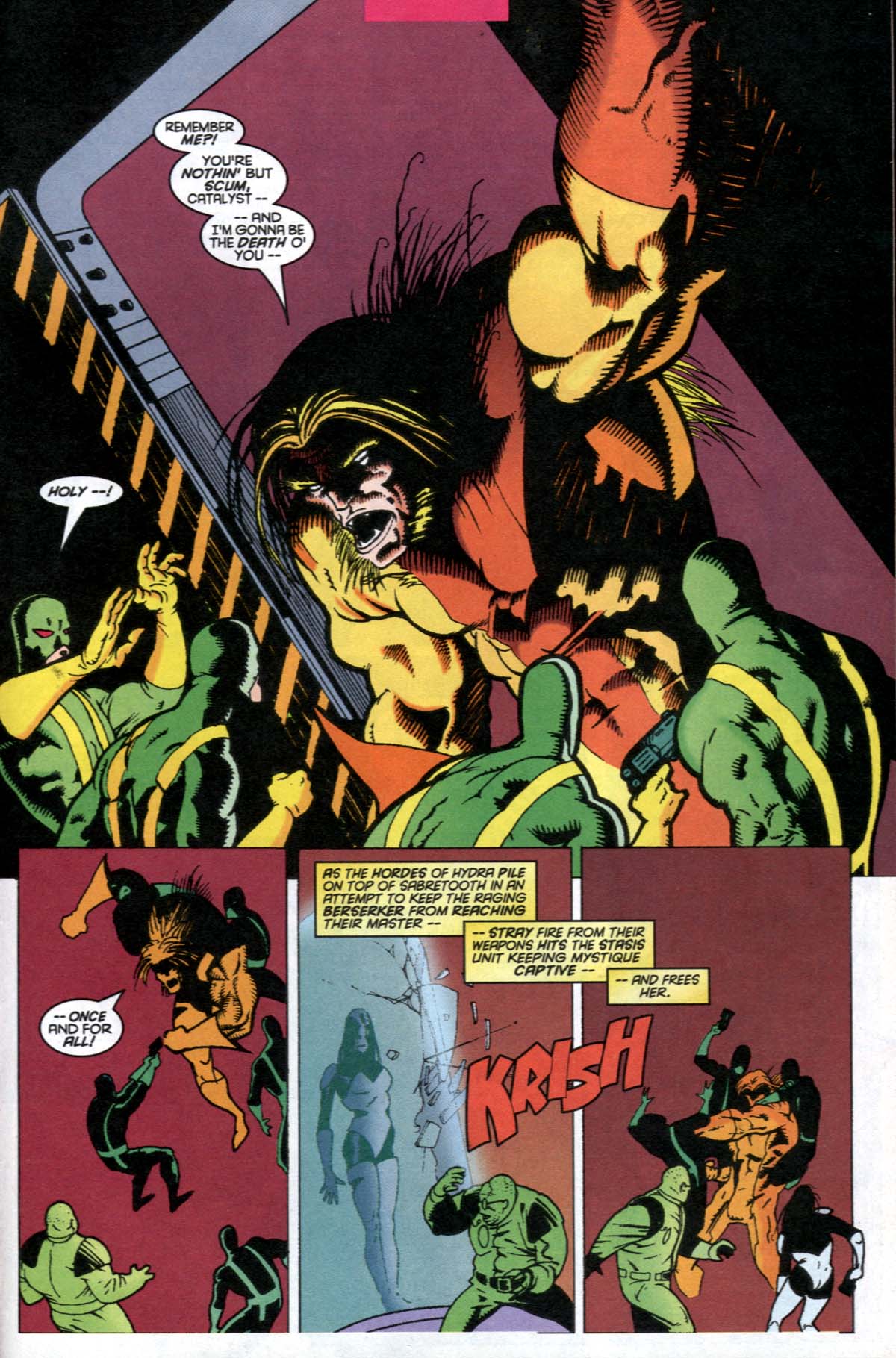 Read online Sabretooth and Mystique comic -  Issue #3 - 20