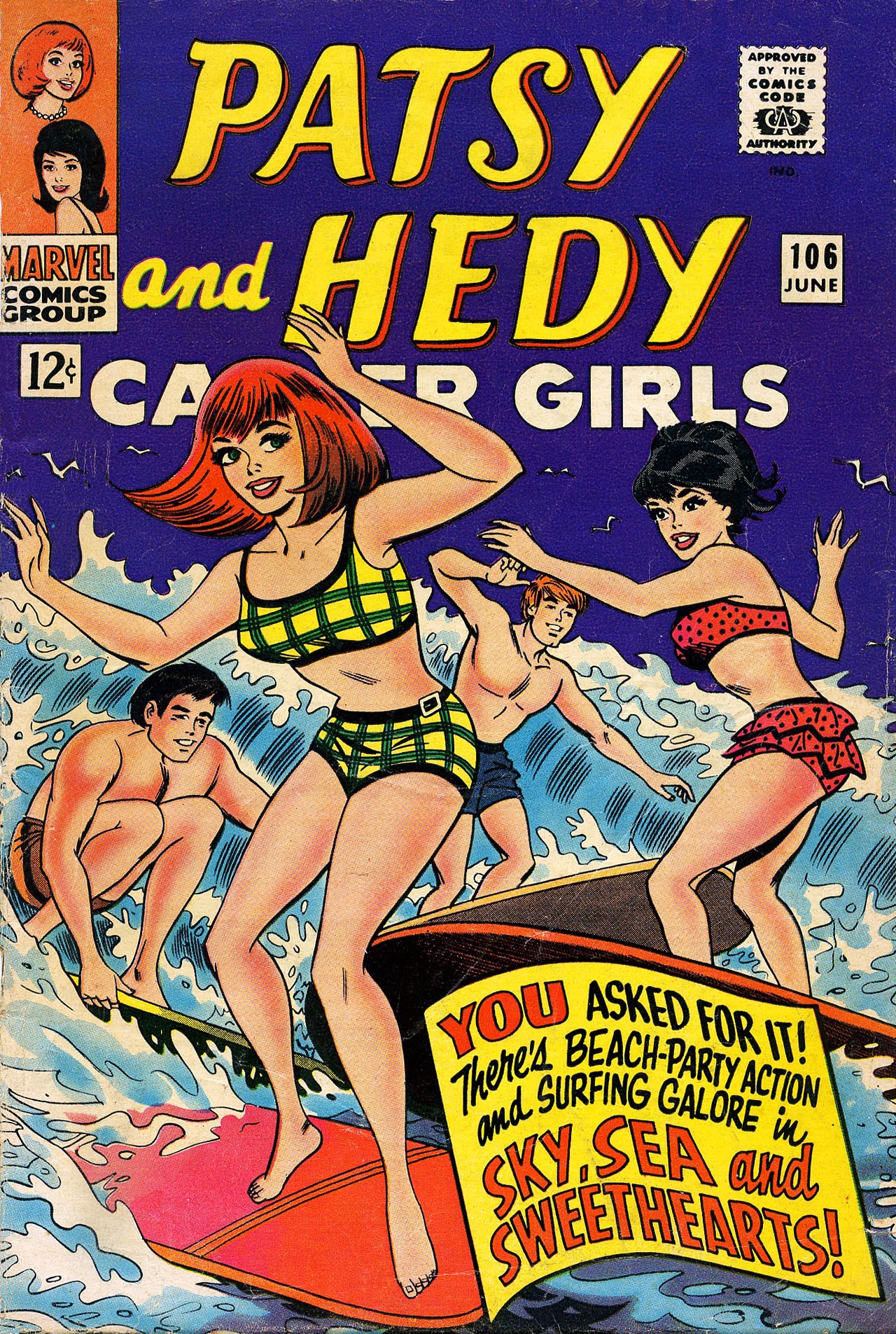 Read online Patsy and Hedy comic -  Issue #106 - 1