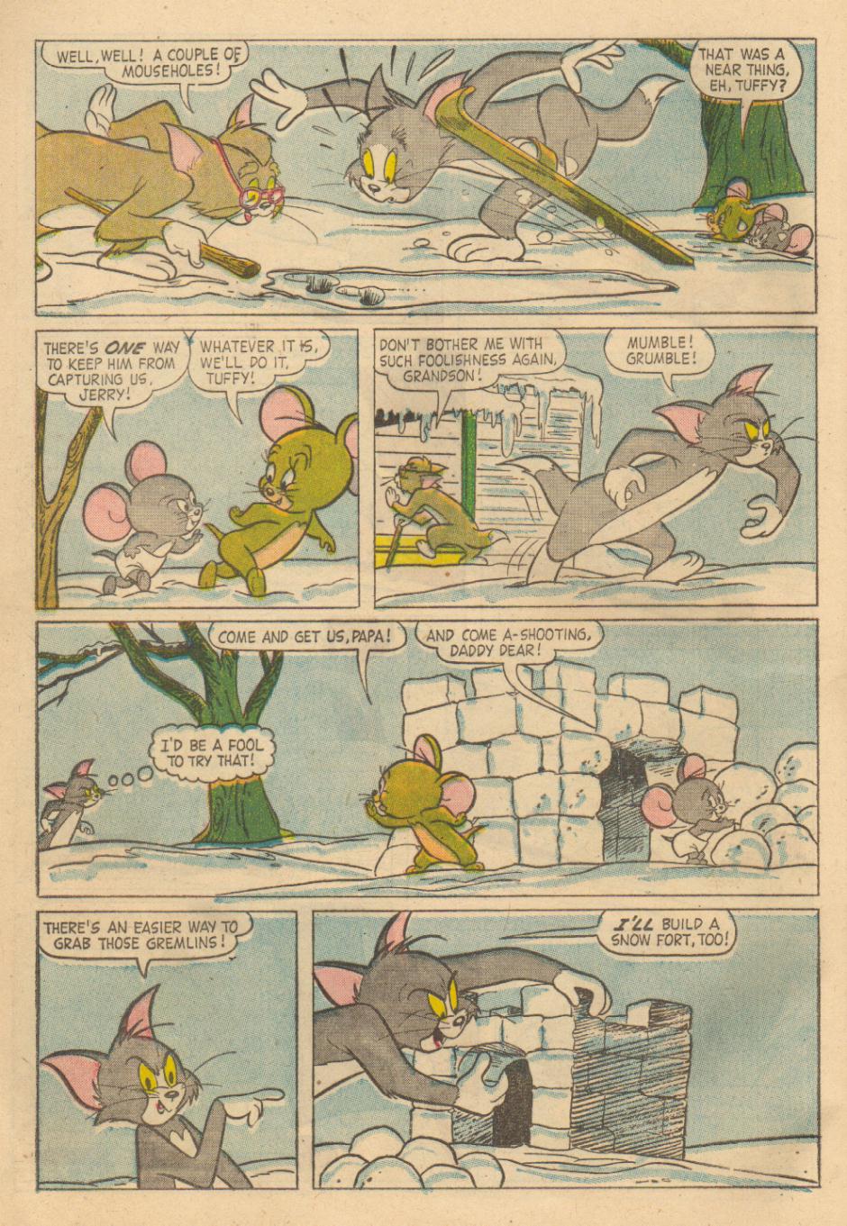 Read online M.G.M.'s Tom and Jerry's Winter Fun comic -  Issue #7 - 12