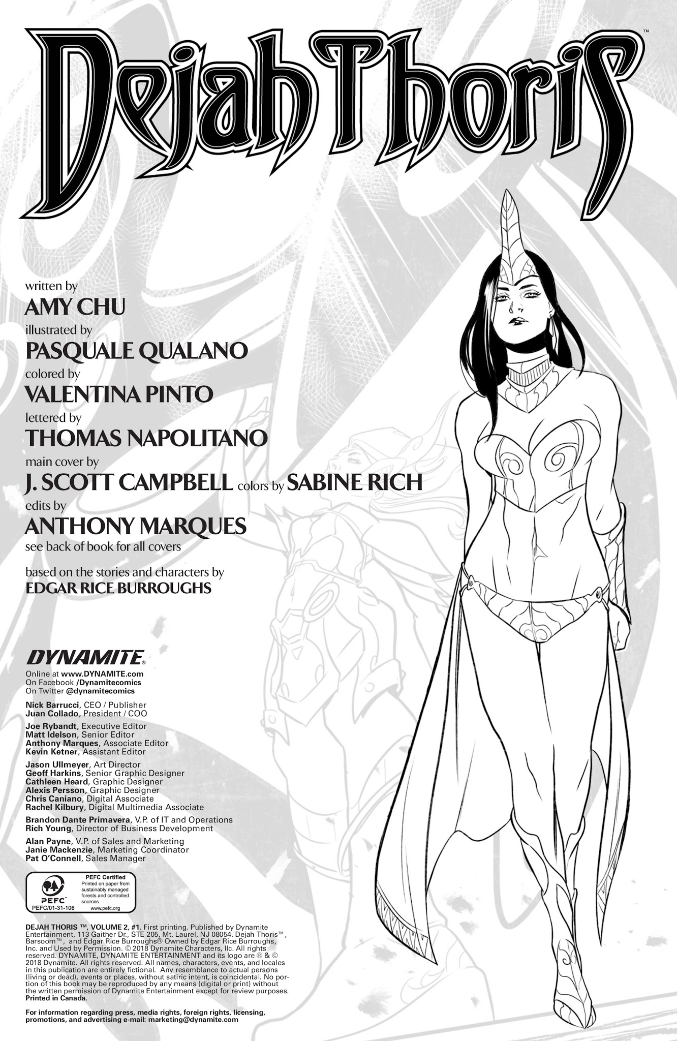 Read online Dejah Thoris, Volume 2 comic -  Issue #1 - 5