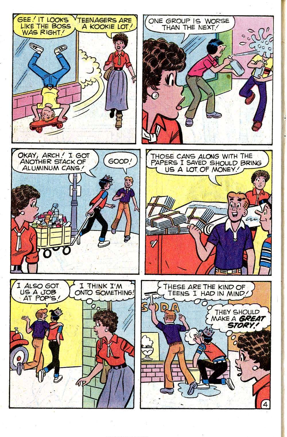 Read online Archie (1960) comic -  Issue #284 - 6