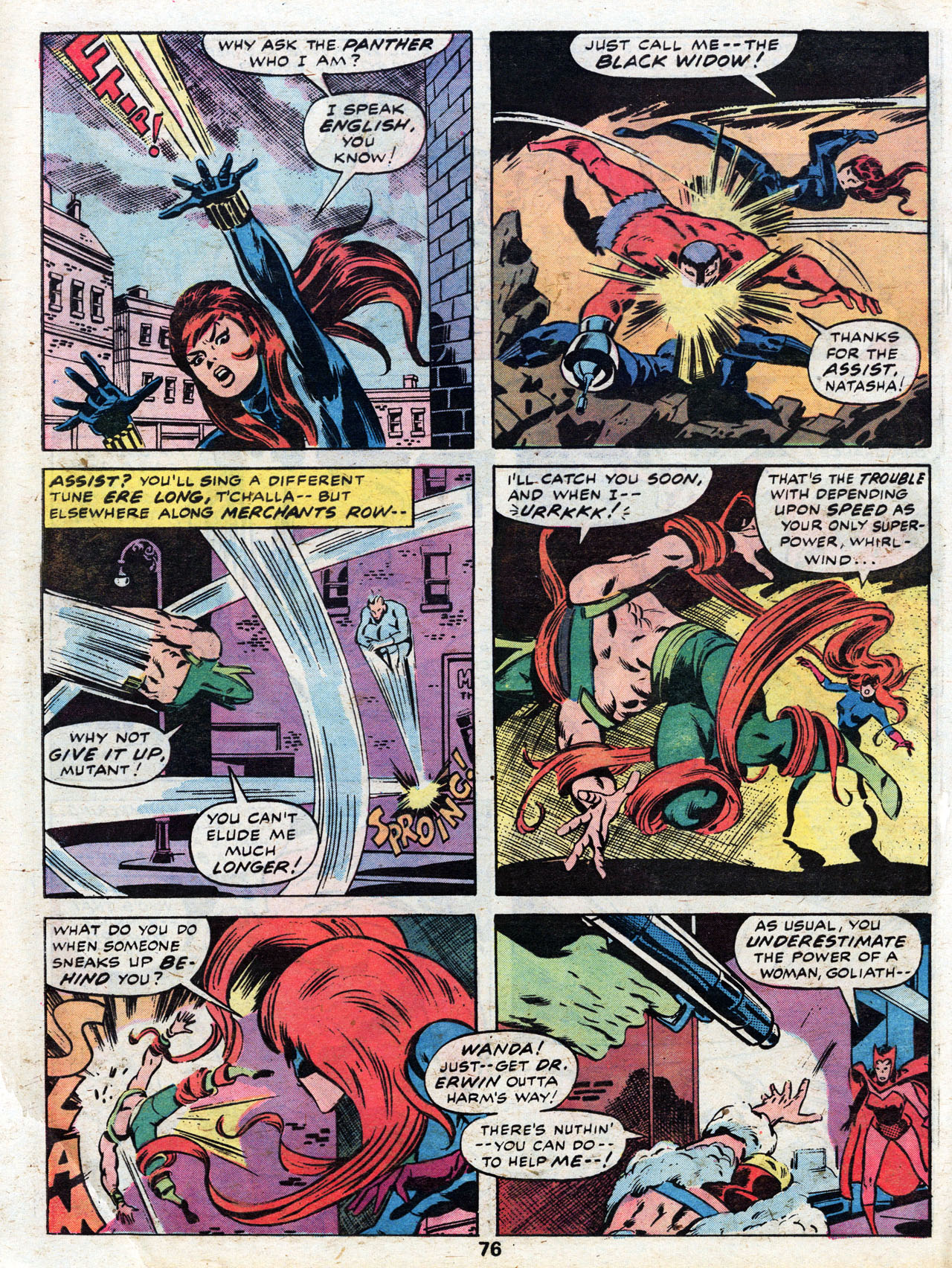 Read online Marvel Treasury Edition comic -  Issue #7 - 75