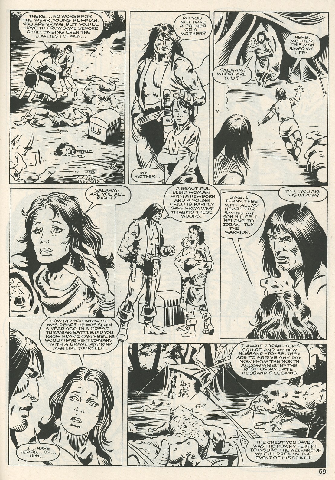 The Savage Sword Of Conan issue 123 - Page 59