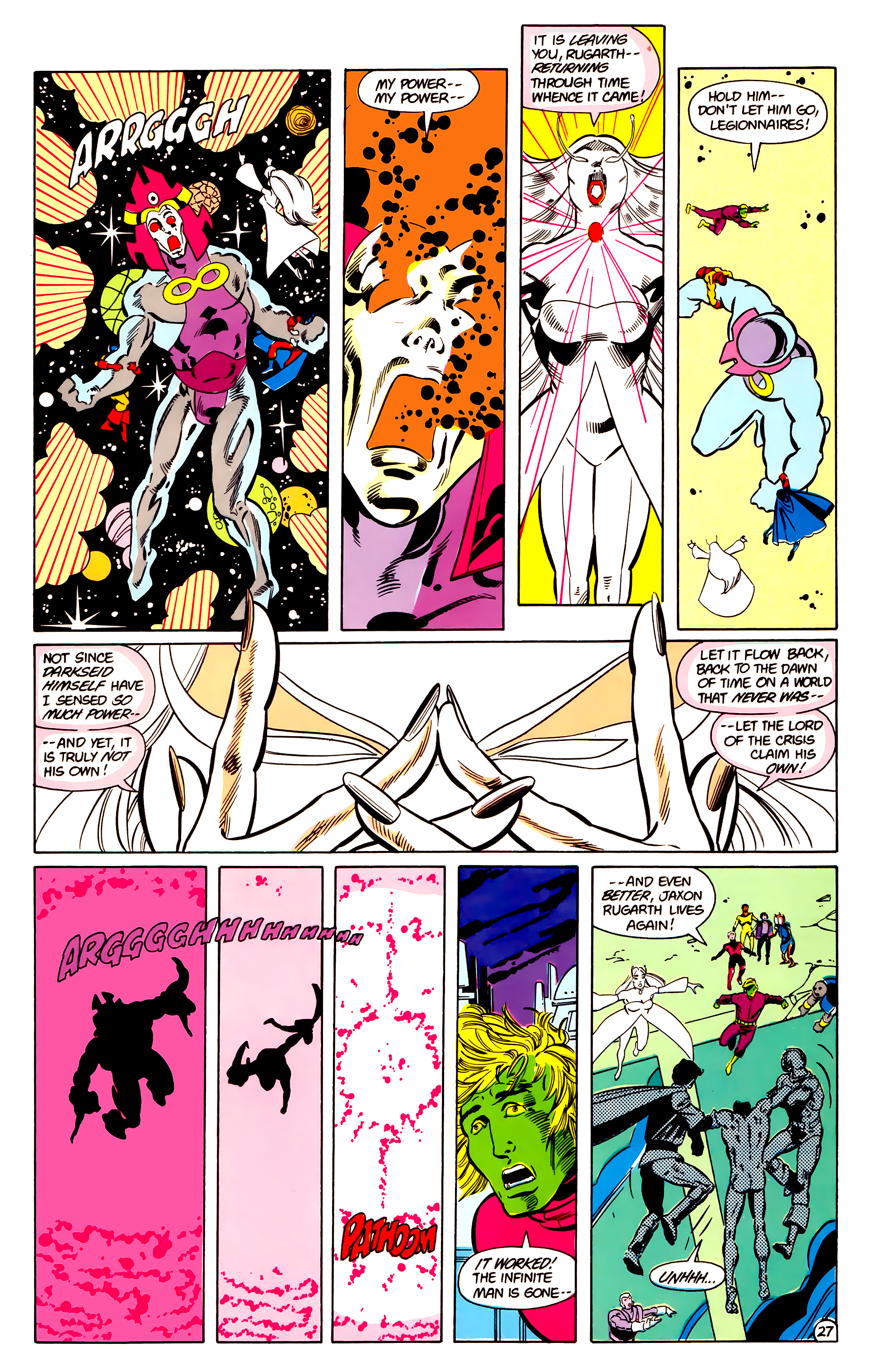 Read online Legion of Super-Heroes (1984) comic -  Issue #18 - 28