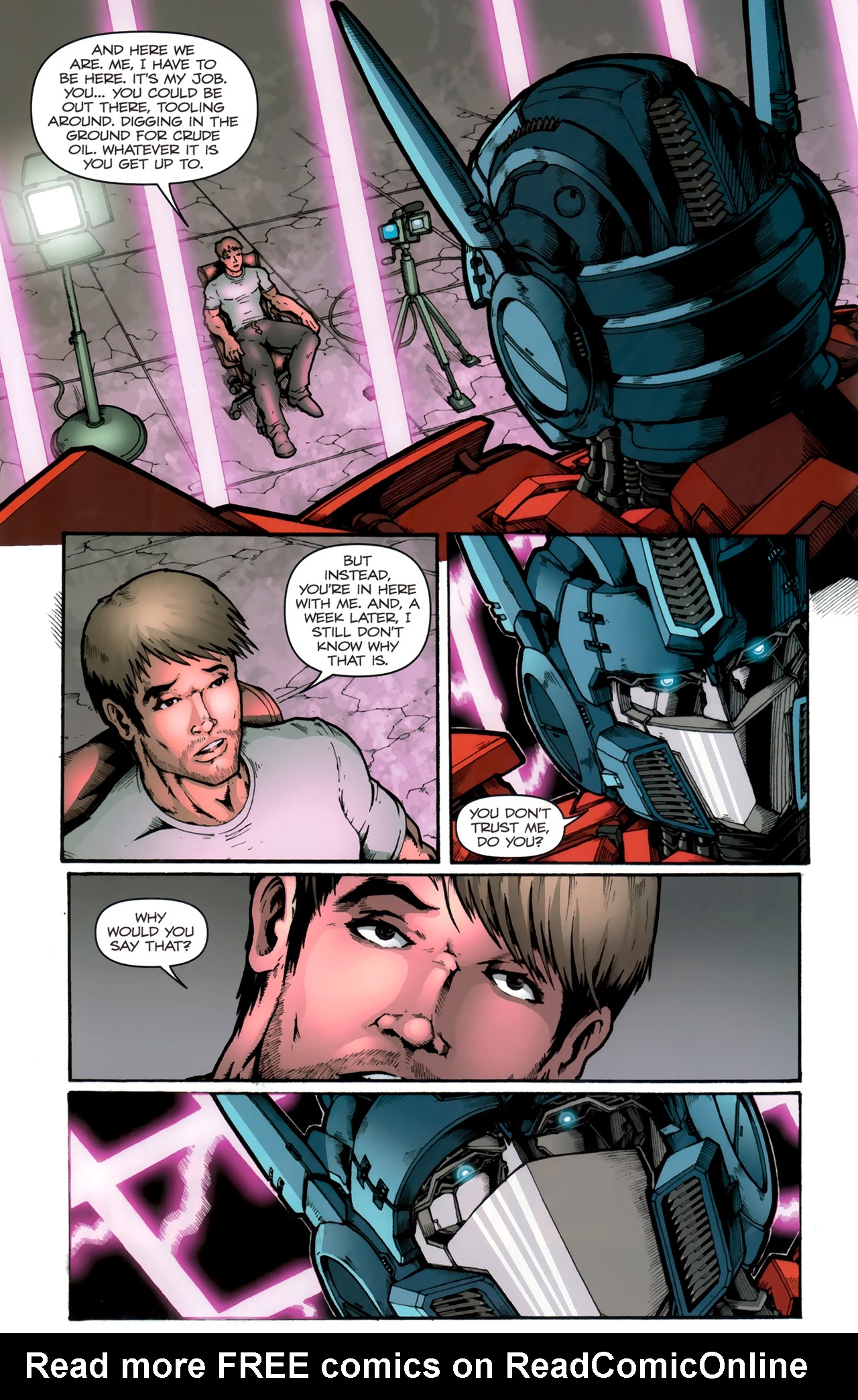 Read online The Transformers (2009) comic -  Issue #5 - 5
