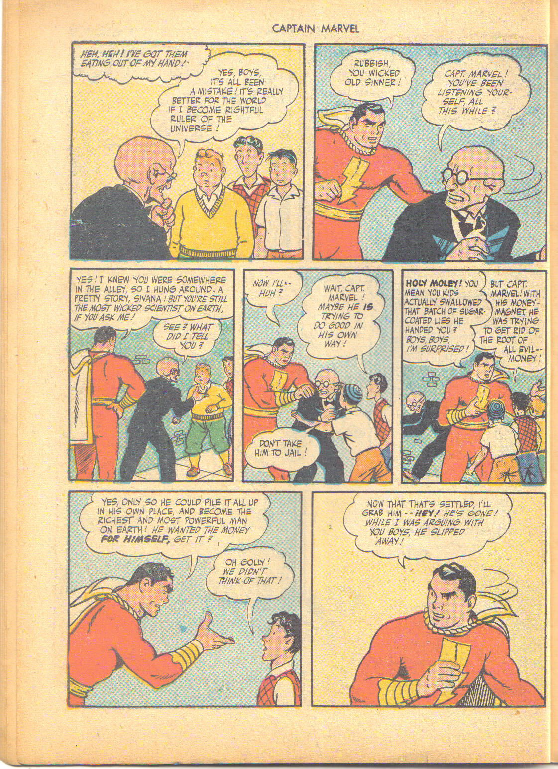 Read online Captain Marvel Adventures comic -  Issue #58 - 14