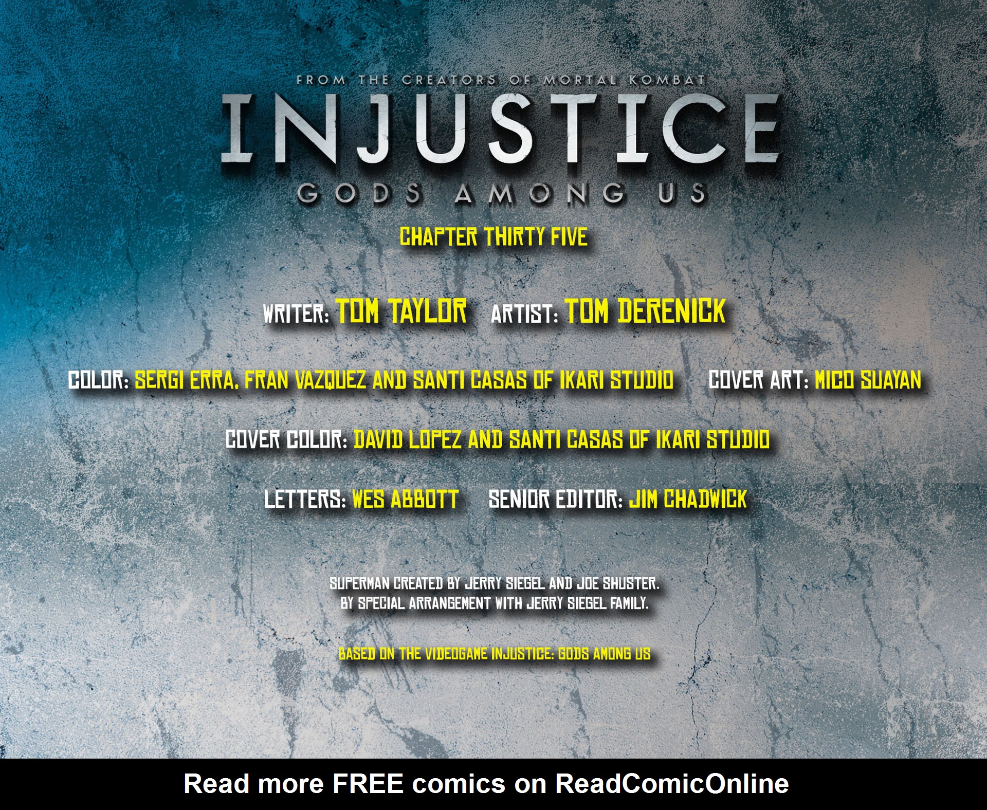Read online Injustice: Gods Among Us [I] comic -  Issue #35 - 2
