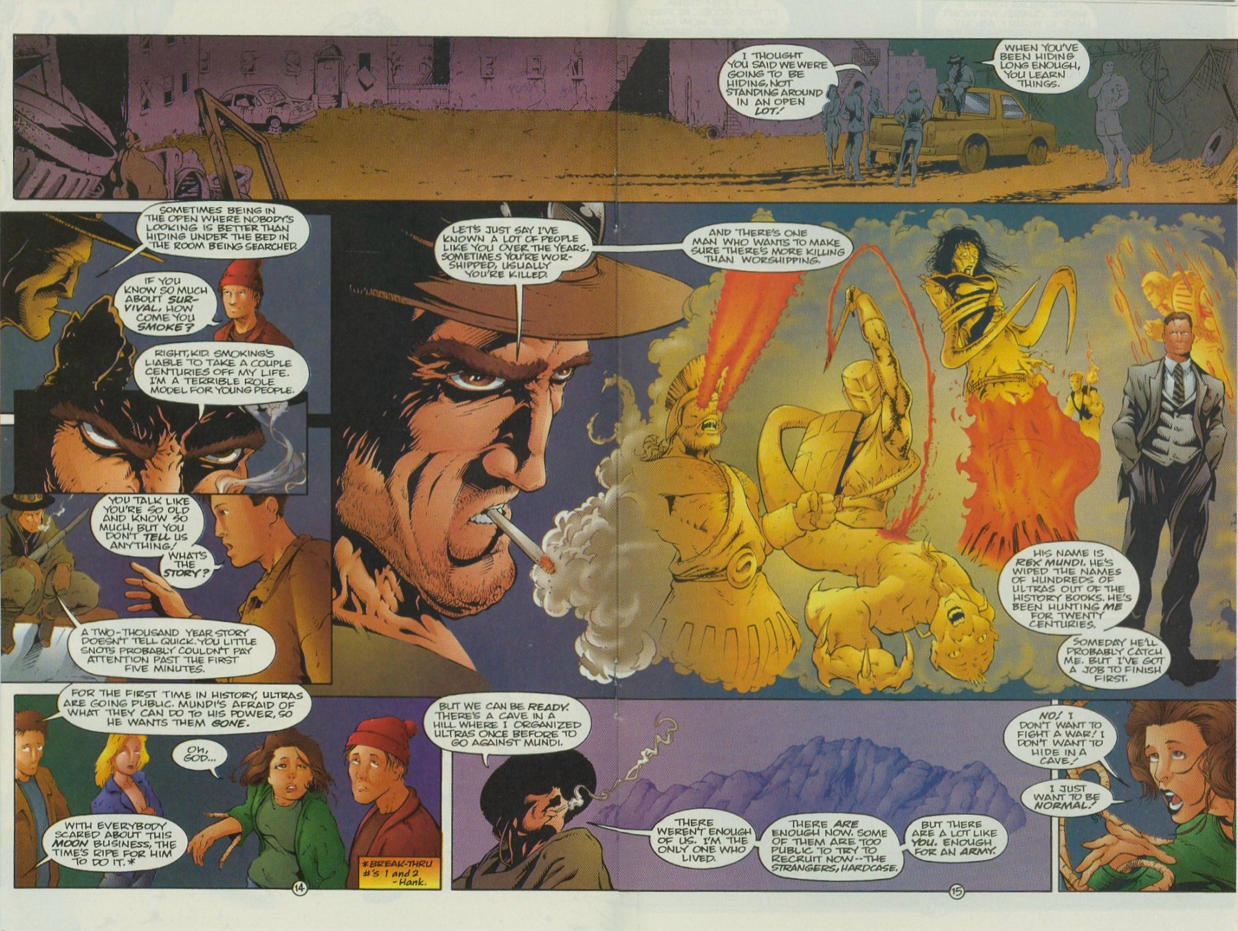 Read online Freex comic -  Issue #9 - 17