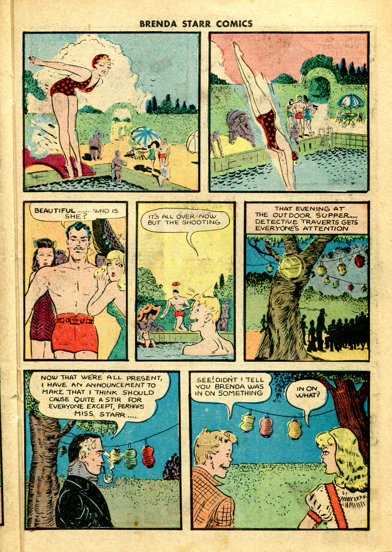 Read online Brenda Starr (1948) comic -  Issue #5 - 23