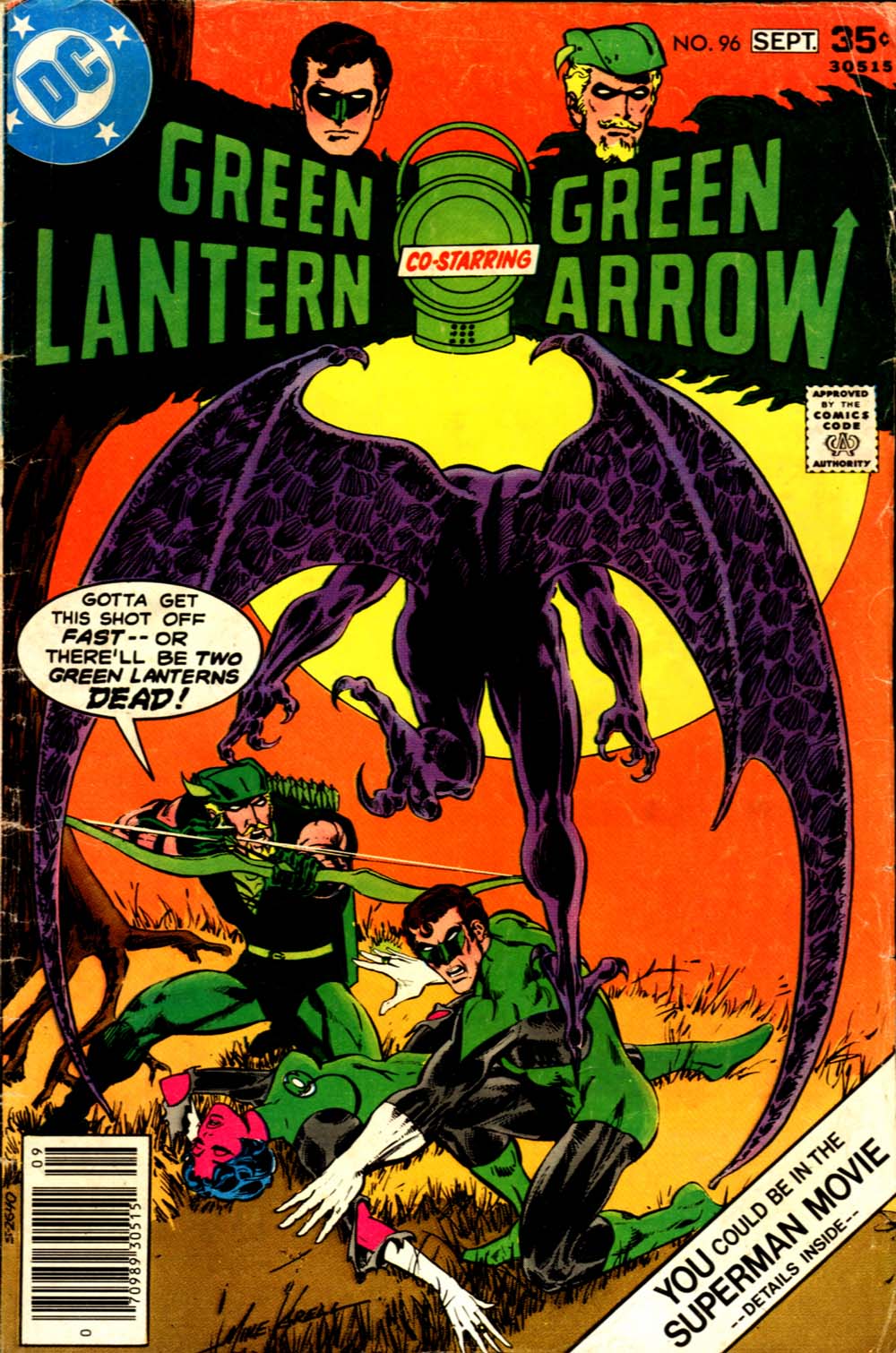 Read online Green Lantern (1960) comic -  Issue #96 - 1