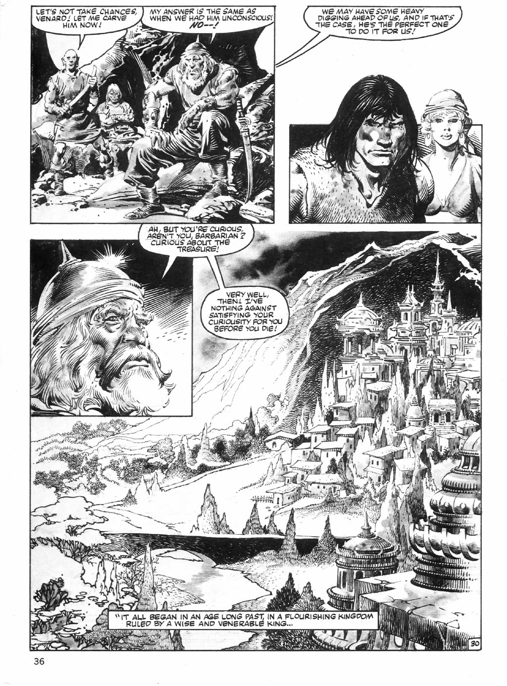Read online The Savage Sword Of Conan comic -  Issue #98 - 36