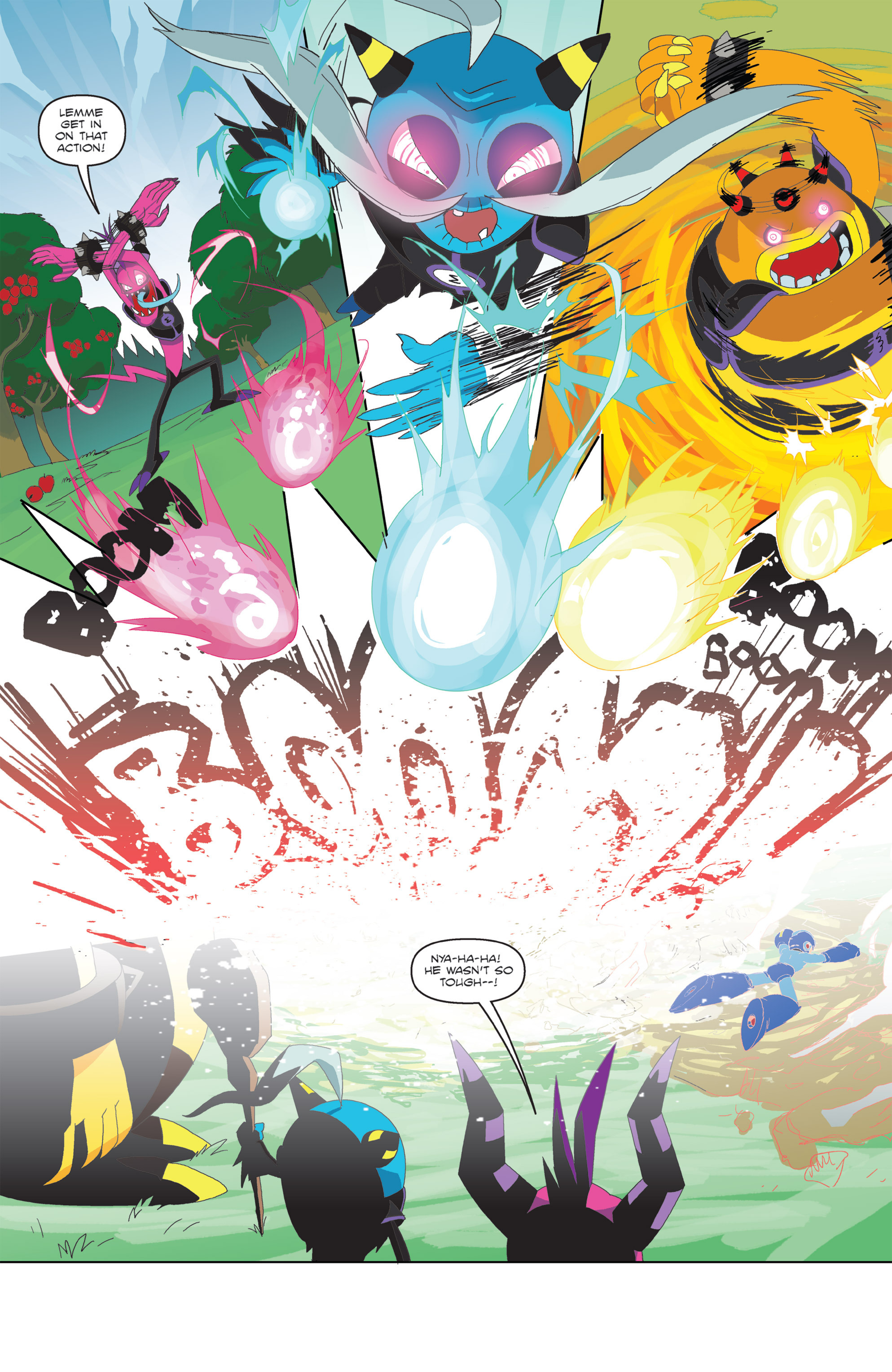 Read online Mega Man: Worlds Unite Battles comic -  Issue # Full - 8