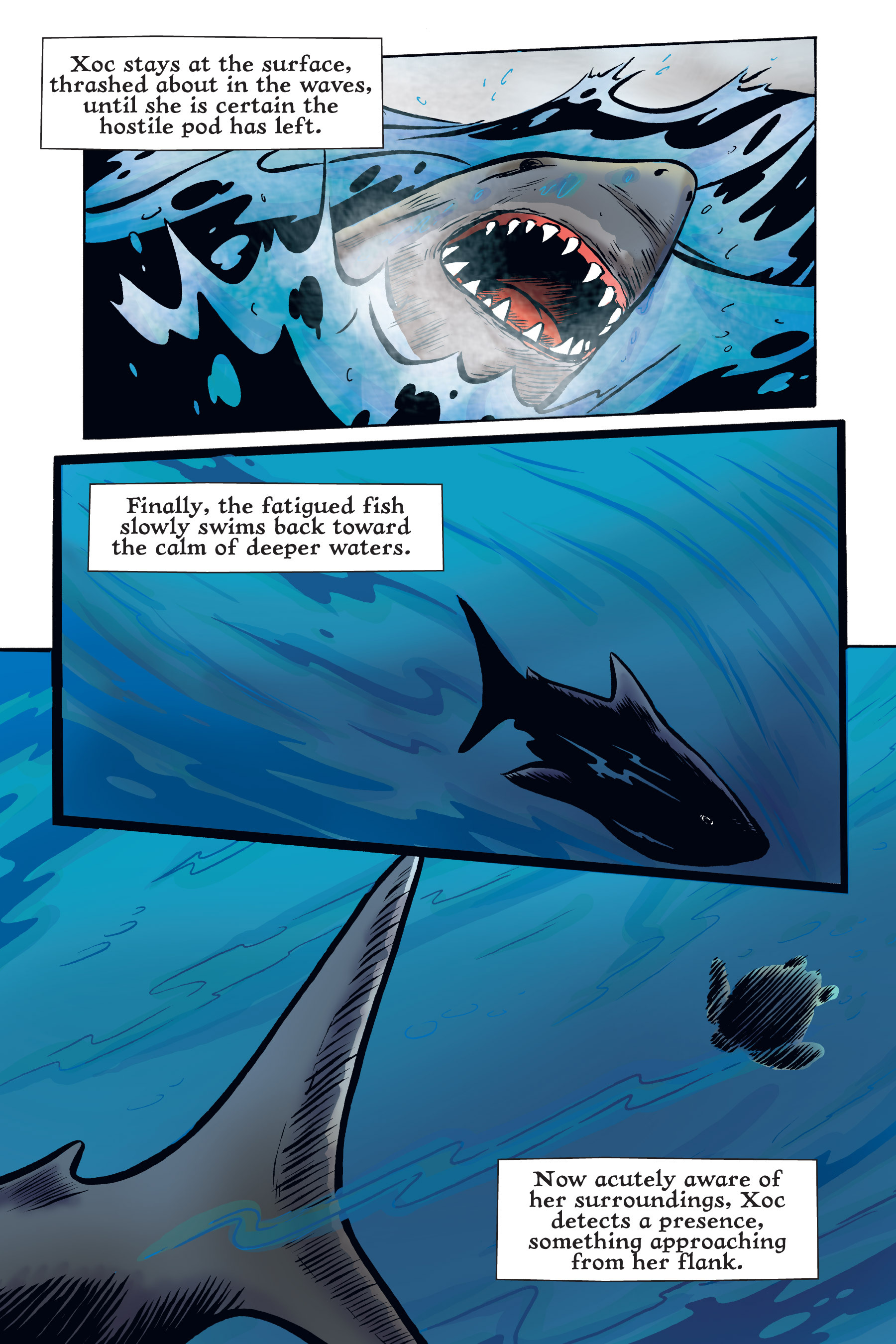 Read online Xoc: Journey of a Great White comic -  Issue # TPB - 47
