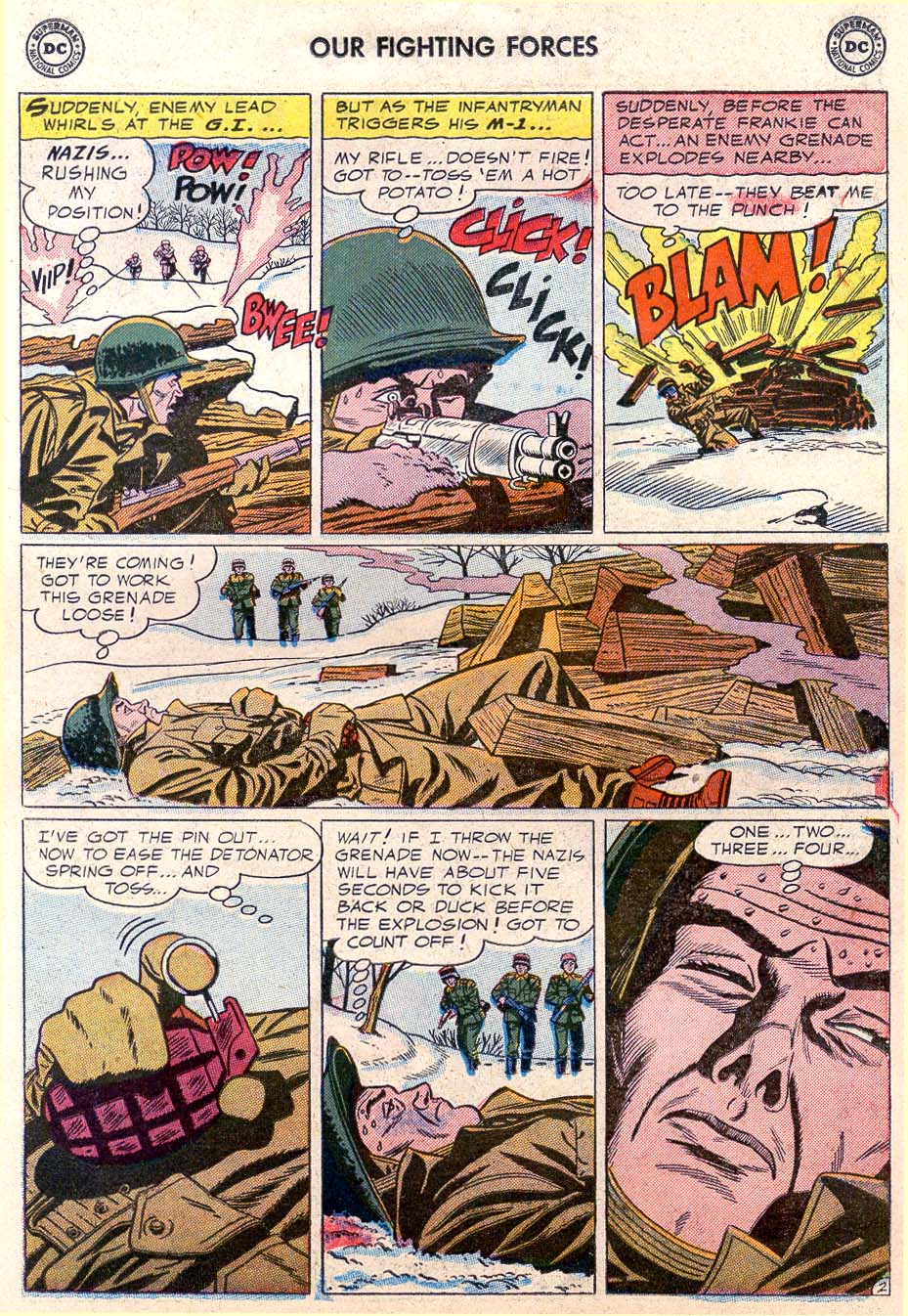 Read online Our Fighting Forces comic -  Issue #10 - 13