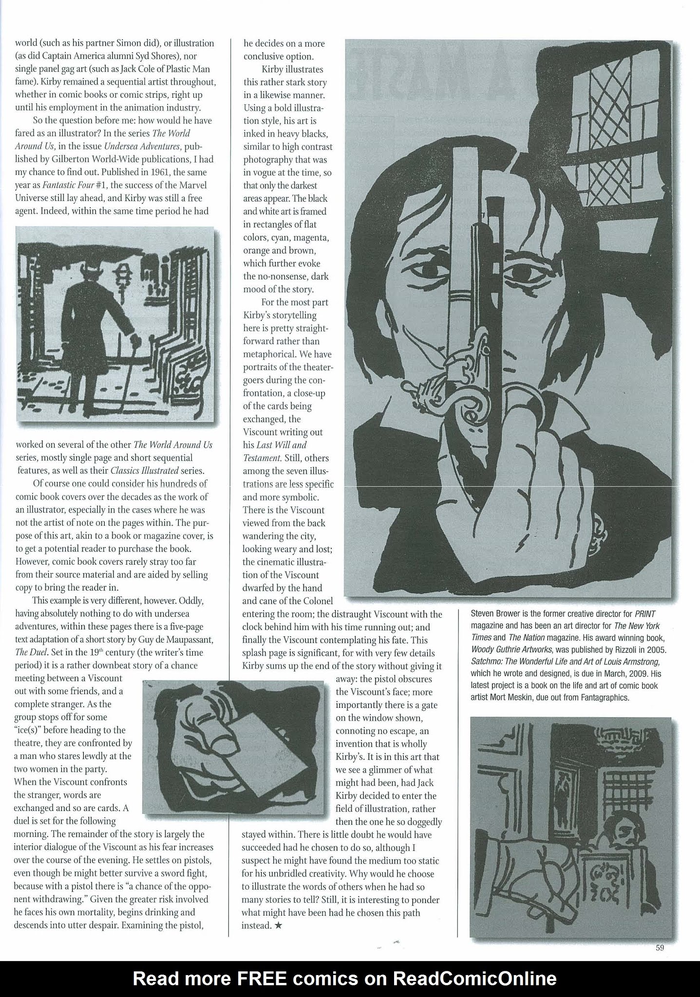 Read online The Jack Kirby Collector comic -  Issue #52 - 60