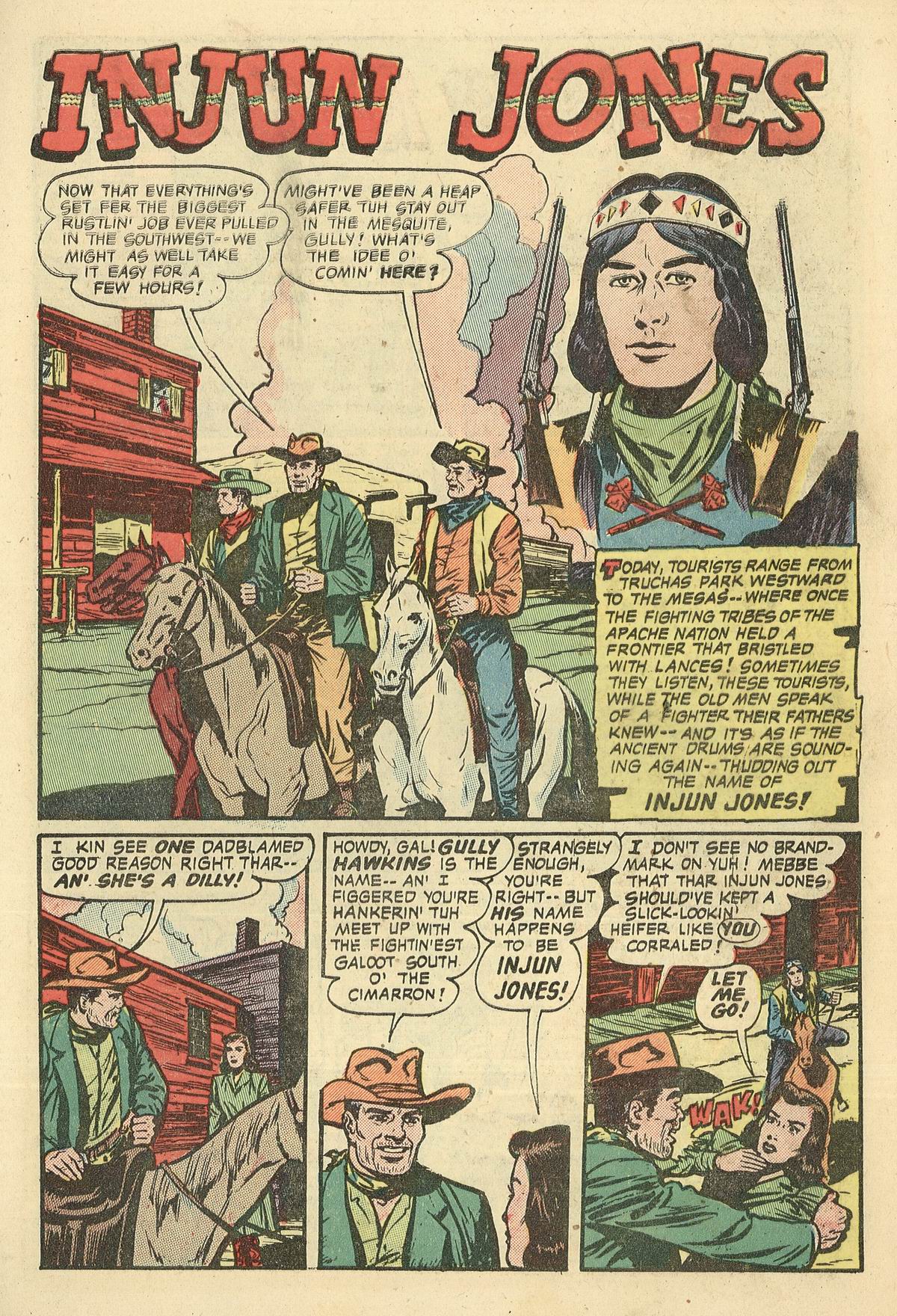 Read online Hooded Horseman comic -  Issue #27 - 27