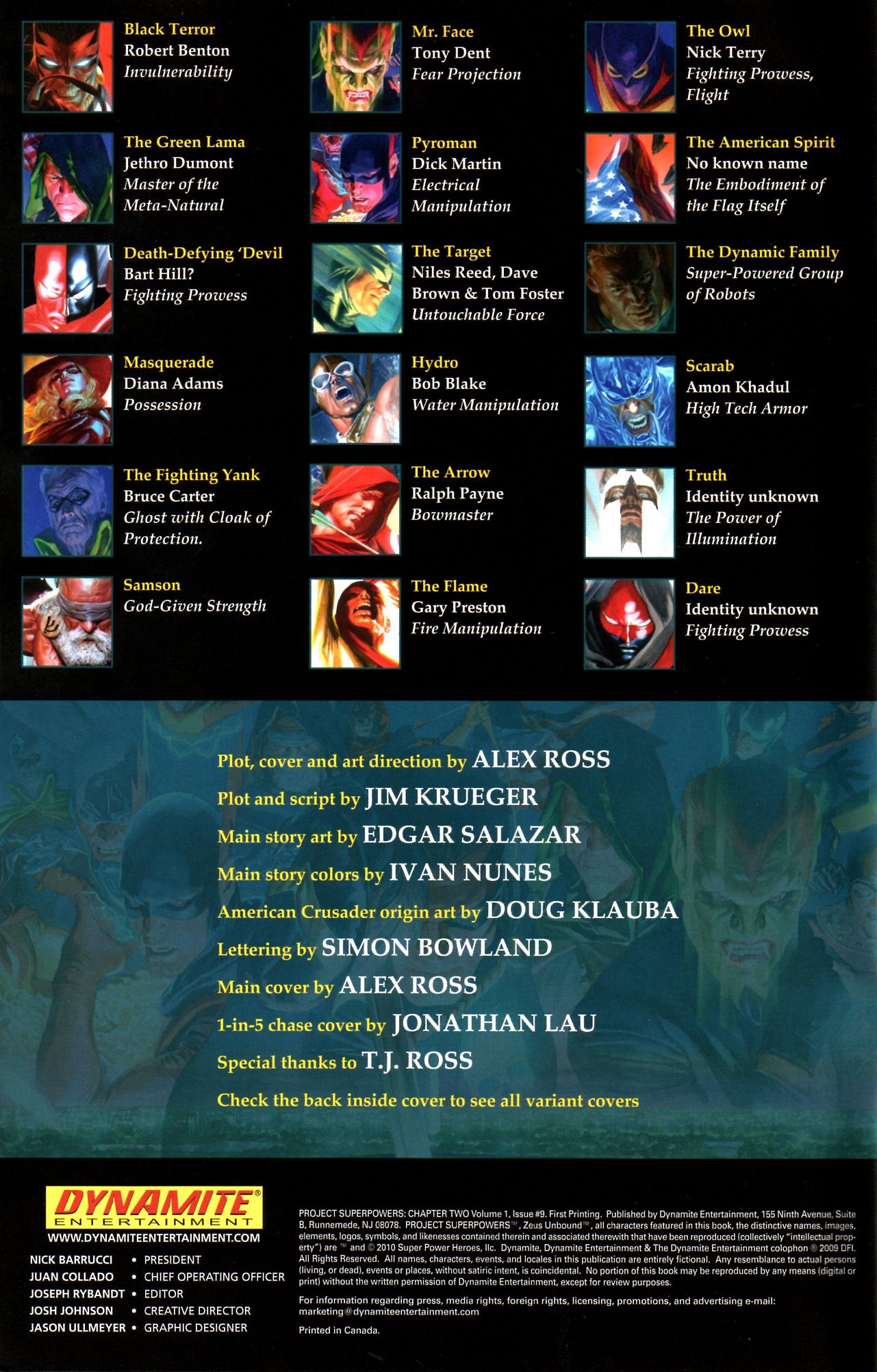 Read online Project Superpowers: Chapter Two comic -  Issue #9 - 2